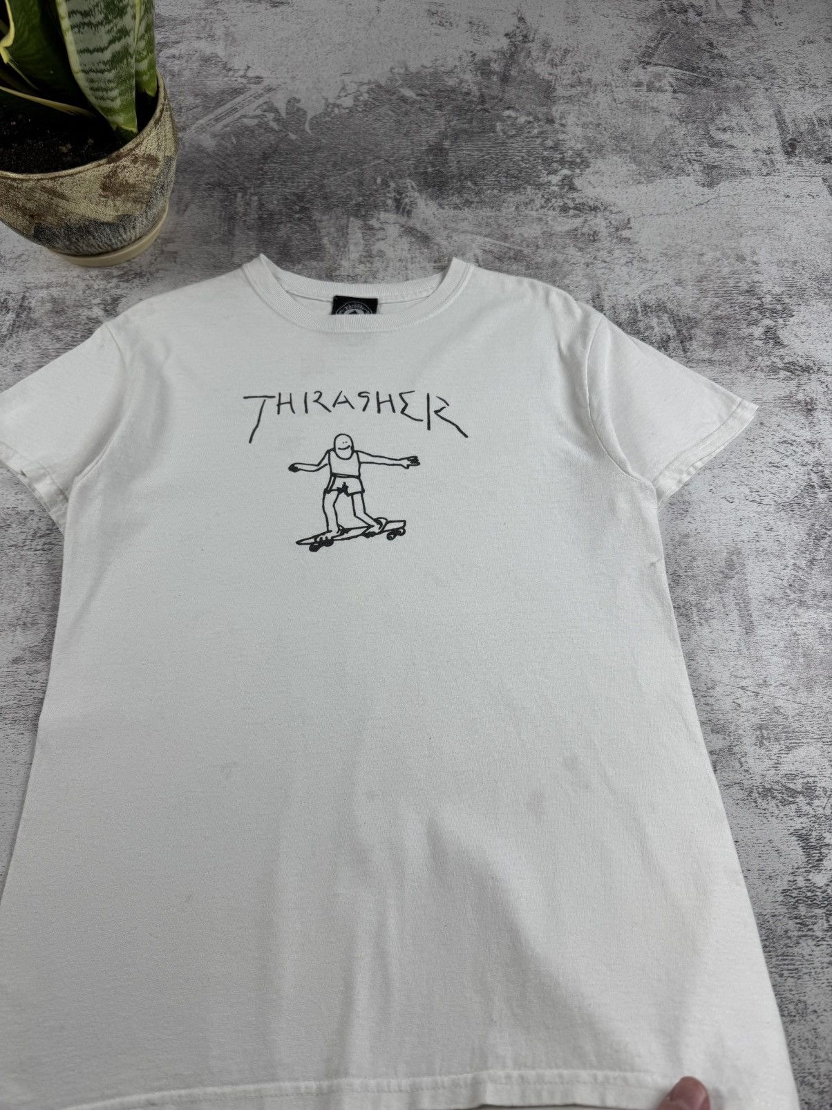 Thrasher Thrasher Skateboarding Gonz Rap Y2K Baggy Relaxed T Shirt Tee Size US S / EU 44-46 / 1 - 8 Thumbnail