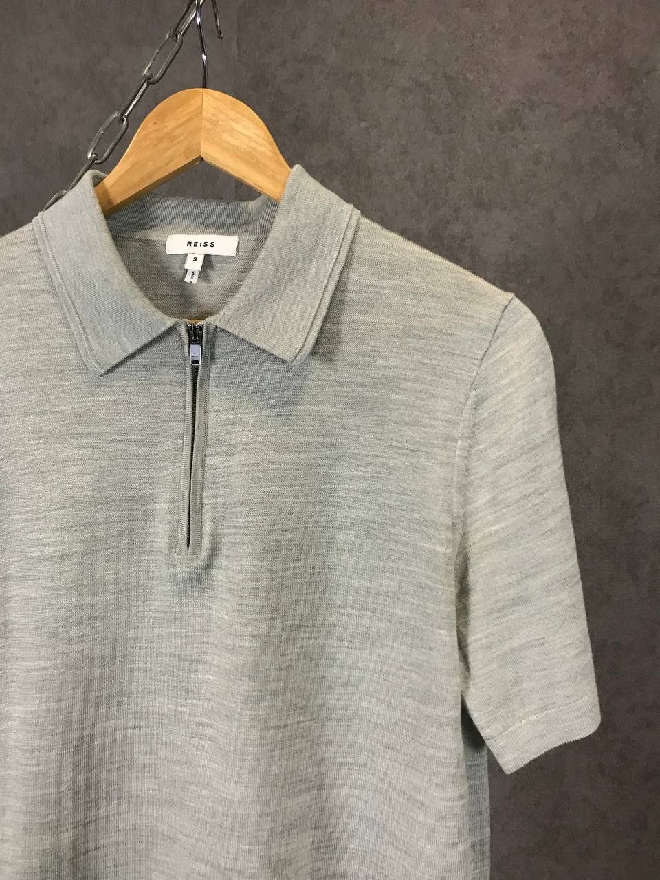 Reiss Reiss wool polo tee Size US S / EU 44-46 / 1 - 2 Thumbnail