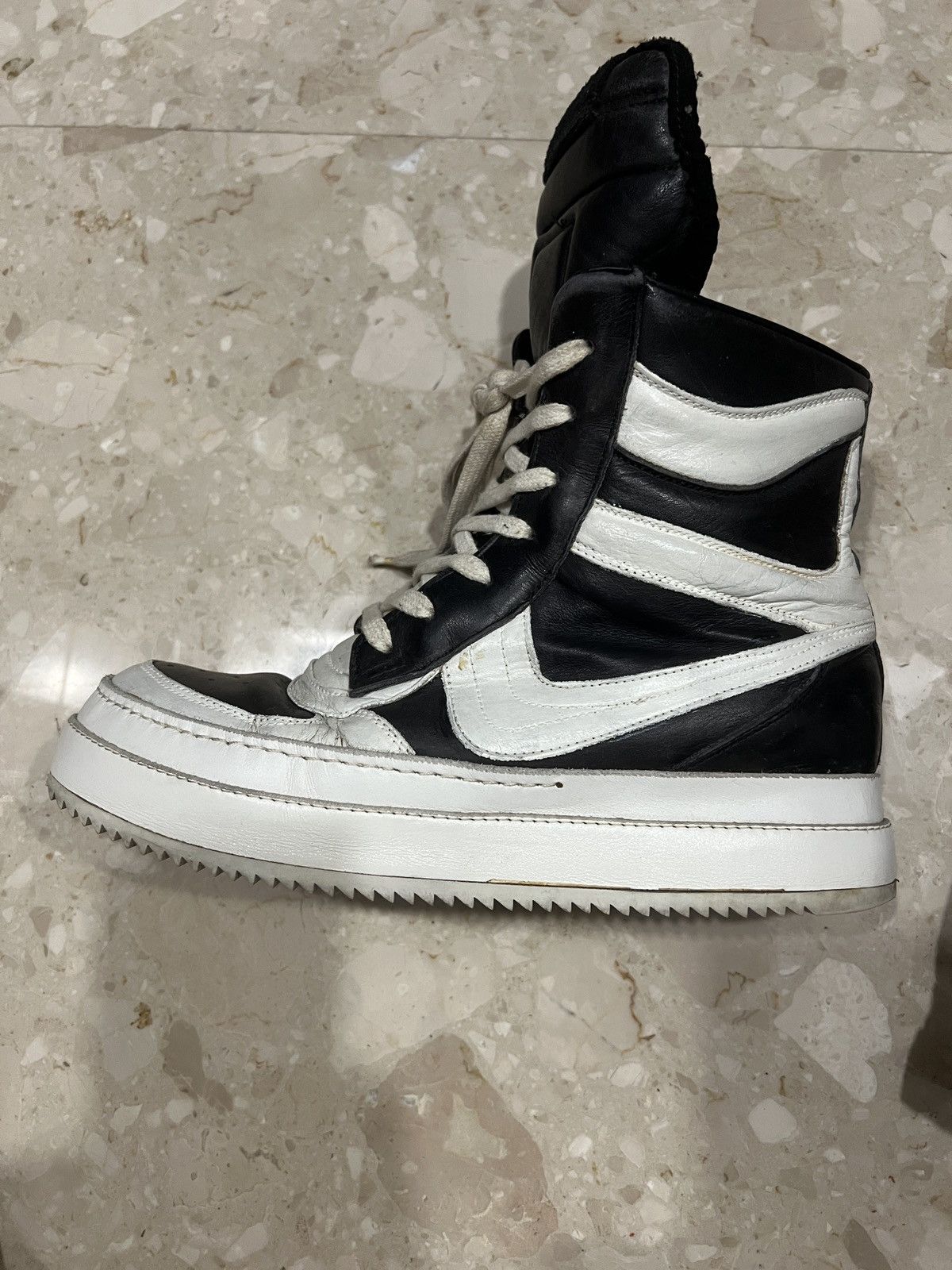 Rick Owens RO Oreo Dunks Size US 8 / EU 41 - 12 Thumbnail