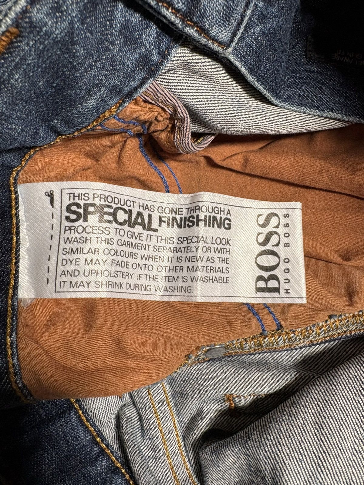 Hugo Boss BOSS Hugo Boss Slim Fit Stretch Jeans 38x34 Made in Egypt Size US 38 / EU 54 - 10 Thumbnail