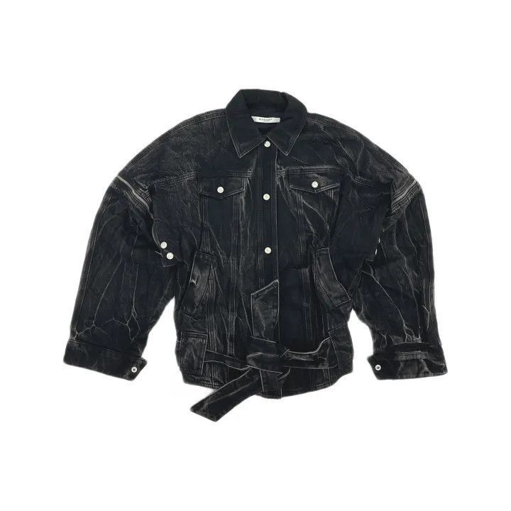 Givenchy Givenchy Givenchy Denim Jacket with Tie Detail -2507 Size US S / EU 44-46 / 1 - 2 Thumbnail