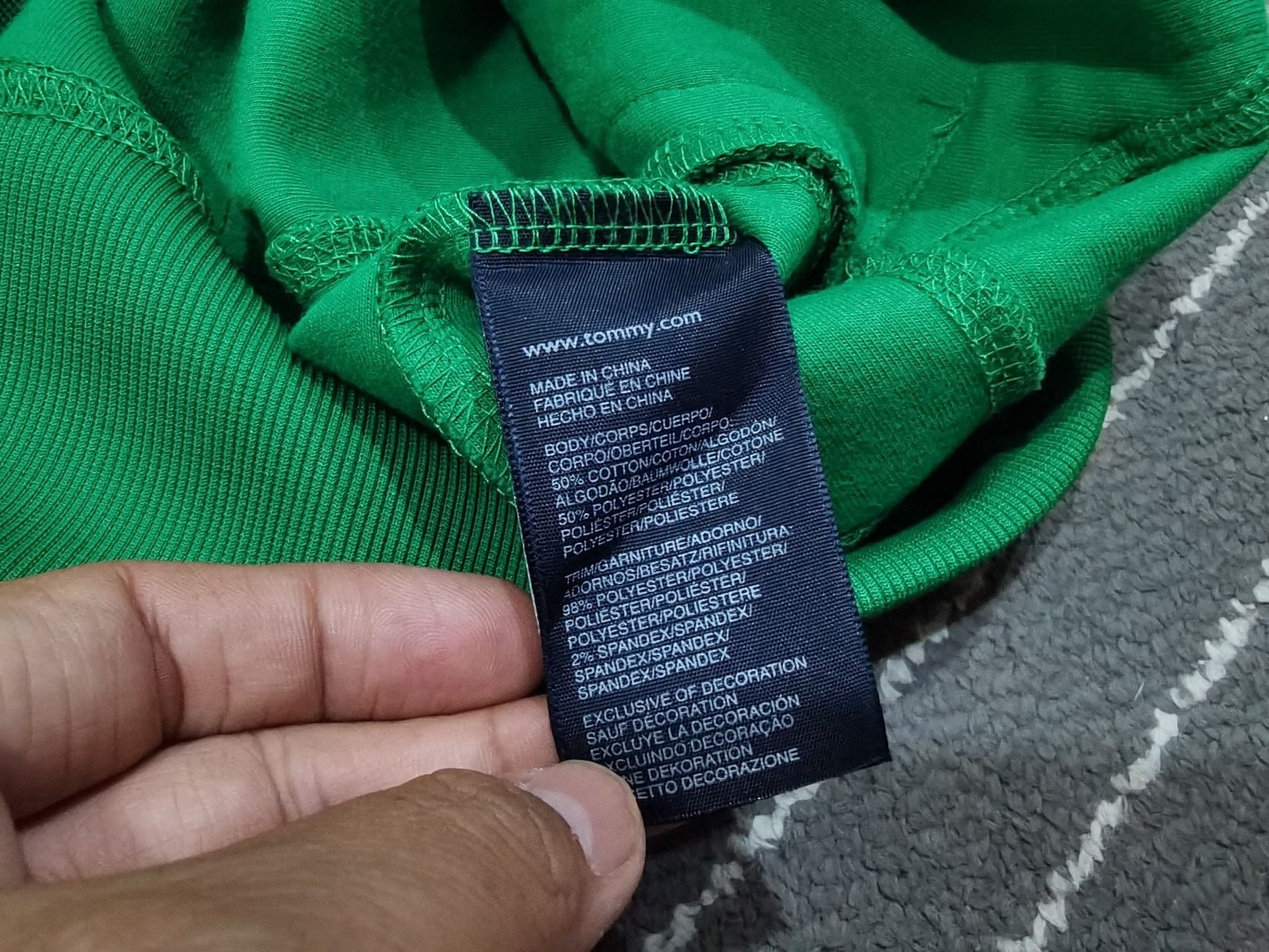 Tommy Hilfiger Tommy Hilfiger green sweater M 8141 Size S / US 4 / IT 40 - 6 Thumbnail