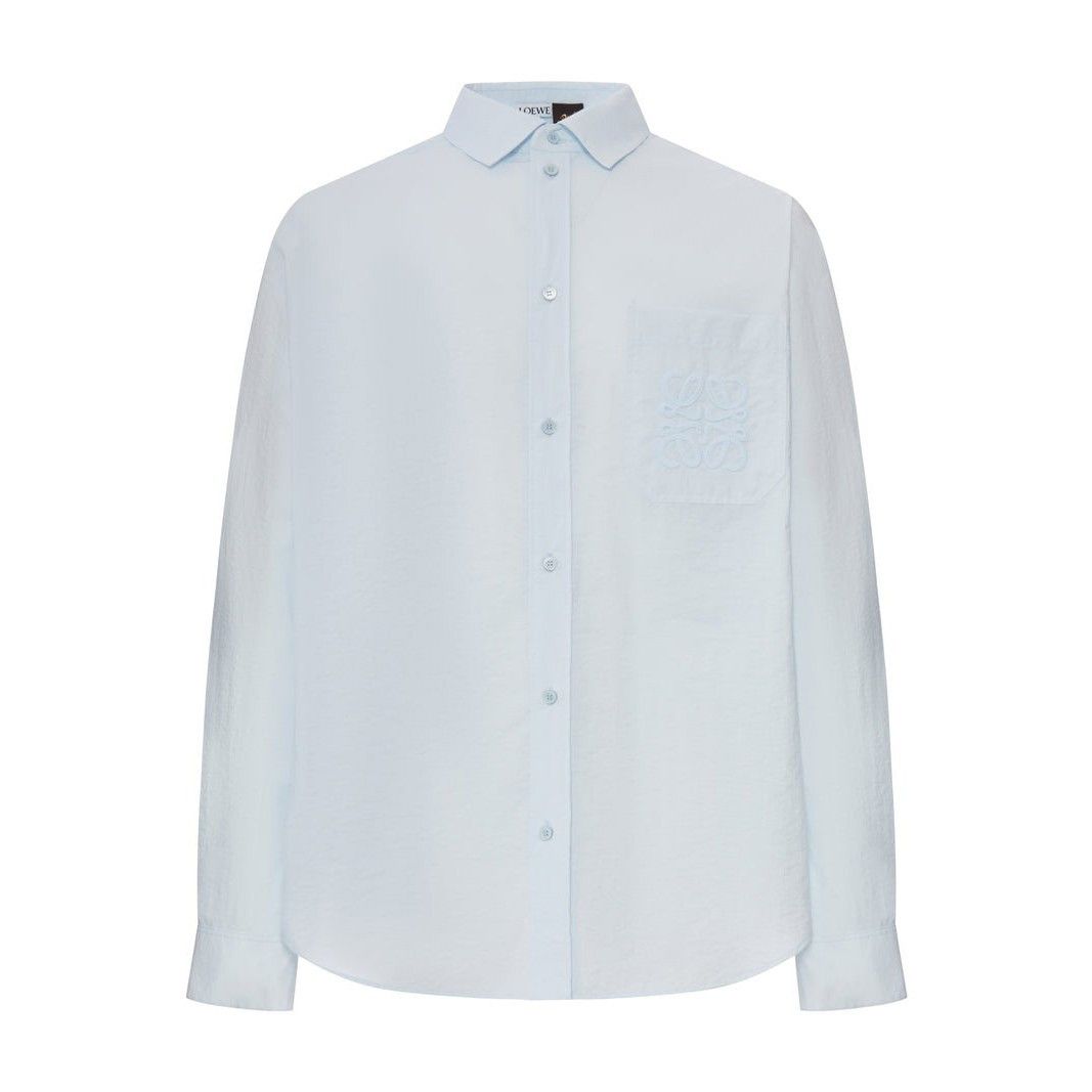 Loewe LOEWE Light Blue Shirt New & Authentic (Men's size:XL;) Size US XL / EU 56 / 4 - 1 Preview