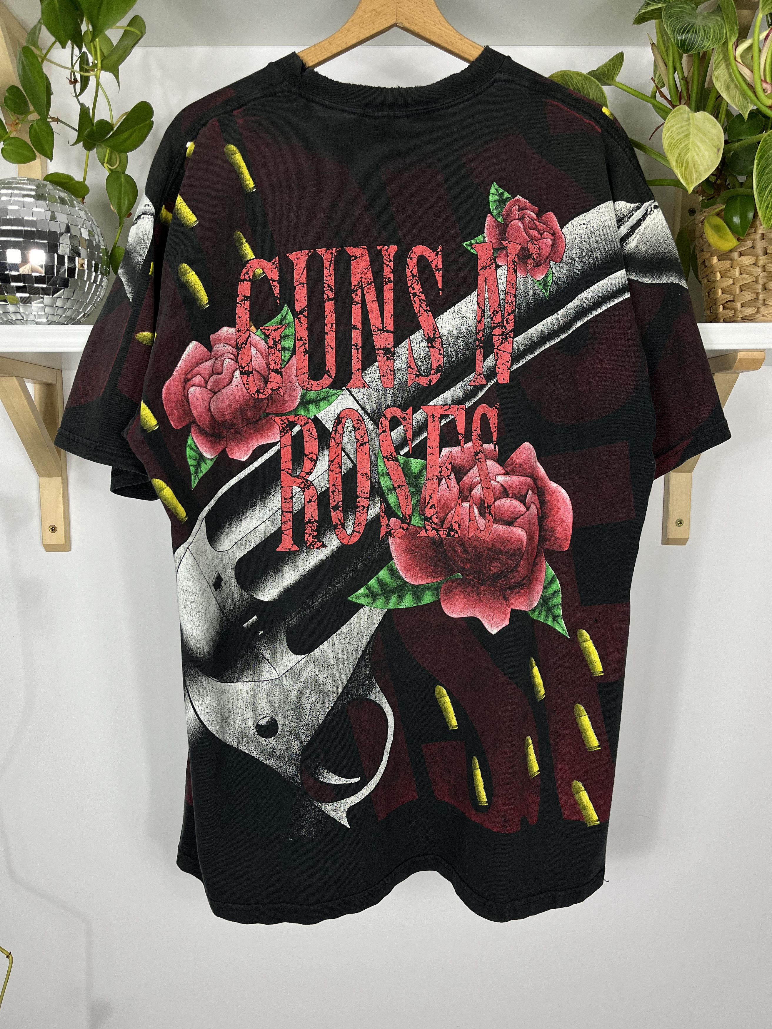 Band Tees × Guns N' Roses × Vintage Vintage 90s Lee Brockum Guns N