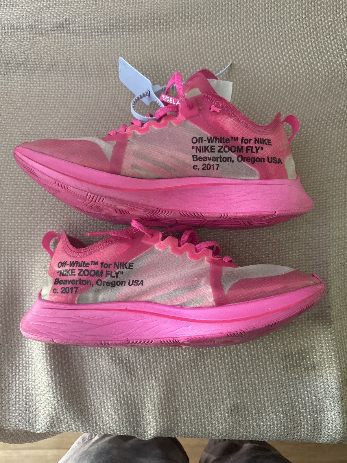 Nike × Off-White Nike Zoom Fly Off White Size US 10 / EU 43 - 2 Thumbnail