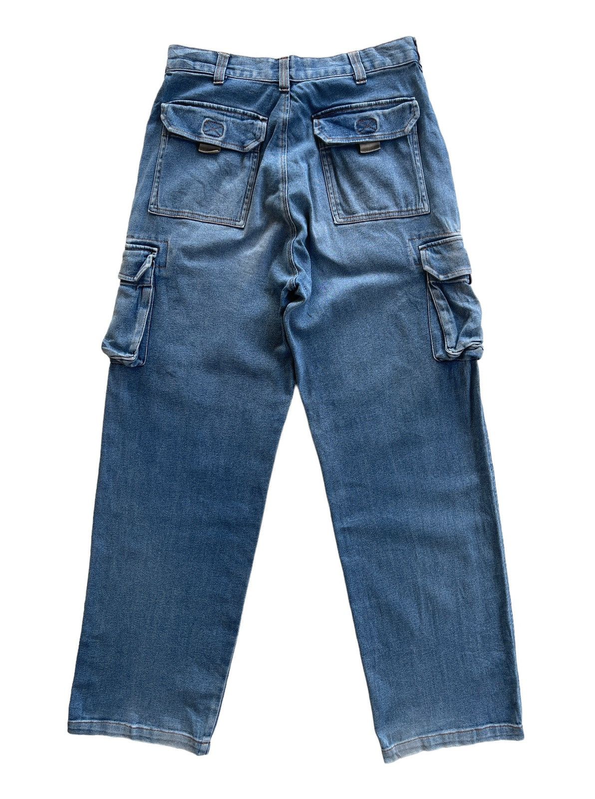 Japanese Brand B.C Factory Baggy Cargo Pants Size US 29 - 3 Thumbnail