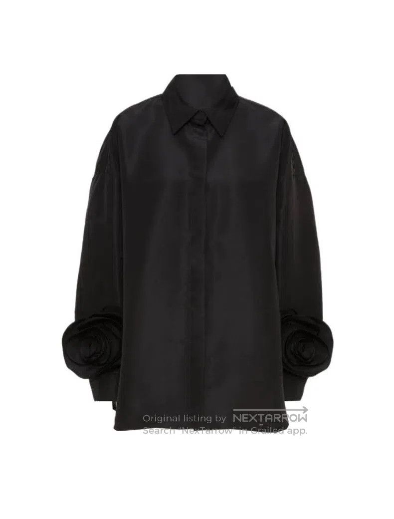 Valentino Valentino A short trench coat with roses Size M / US 6-8 / IT 42-44 - 1 Thumbnail