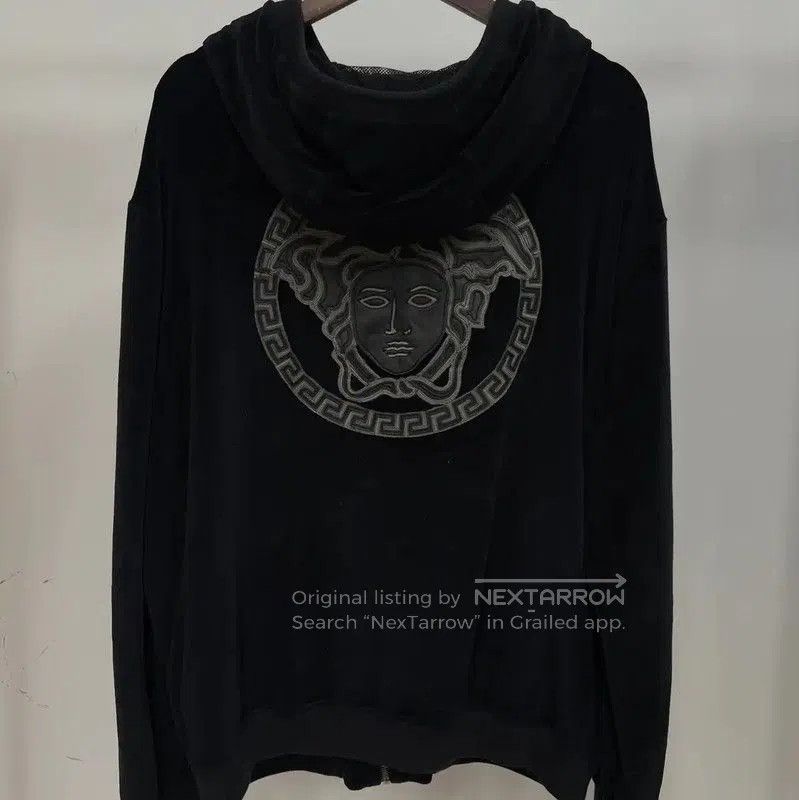 Versace Versace Black Men's Hooded Jacket . Size US XXL / EU 58 / 5 - 2 Thumbnail