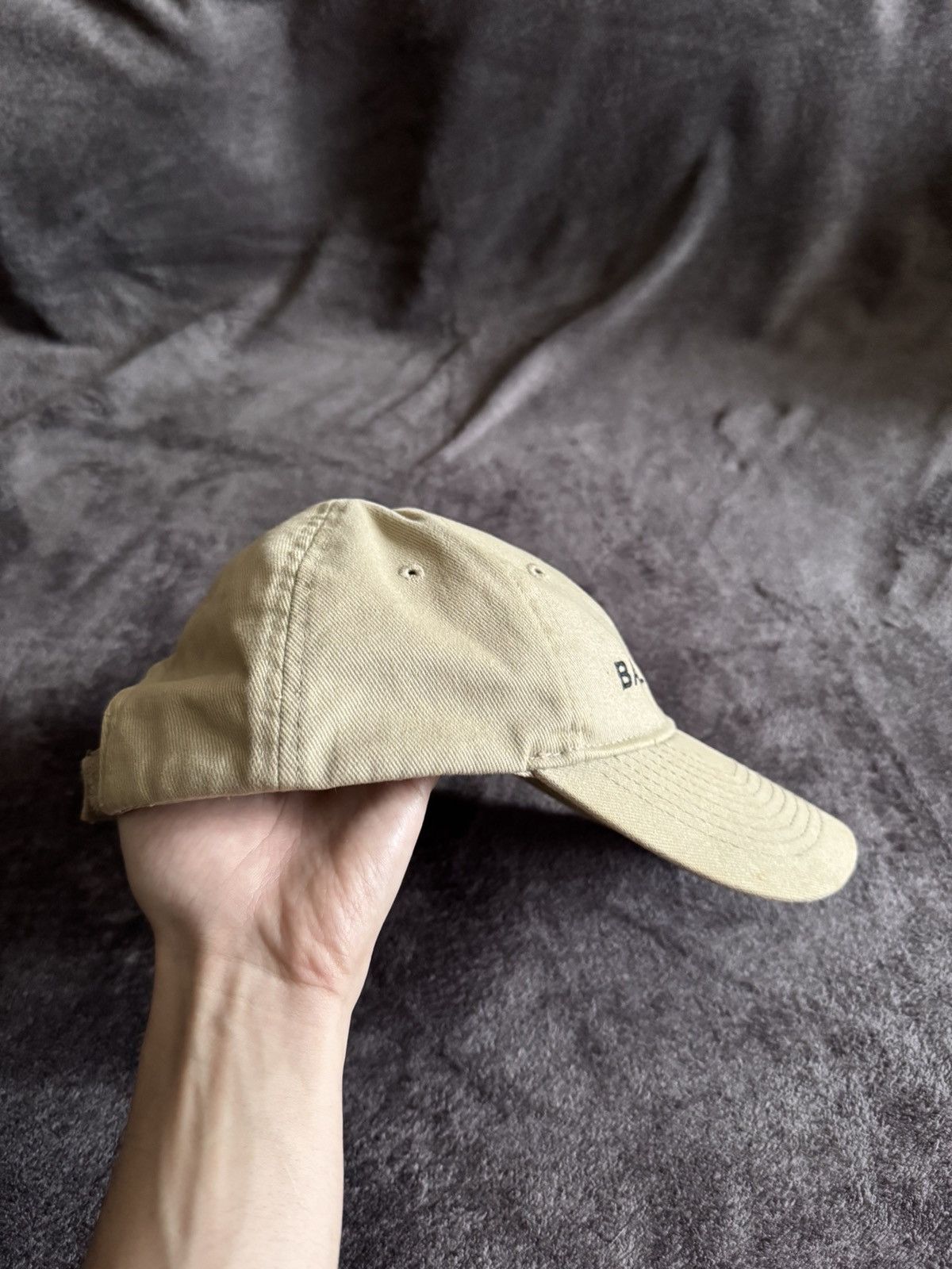 Balenciaga Rare ballenciaga beige cap logo Size ONE SIZE - 4 Thumbnail