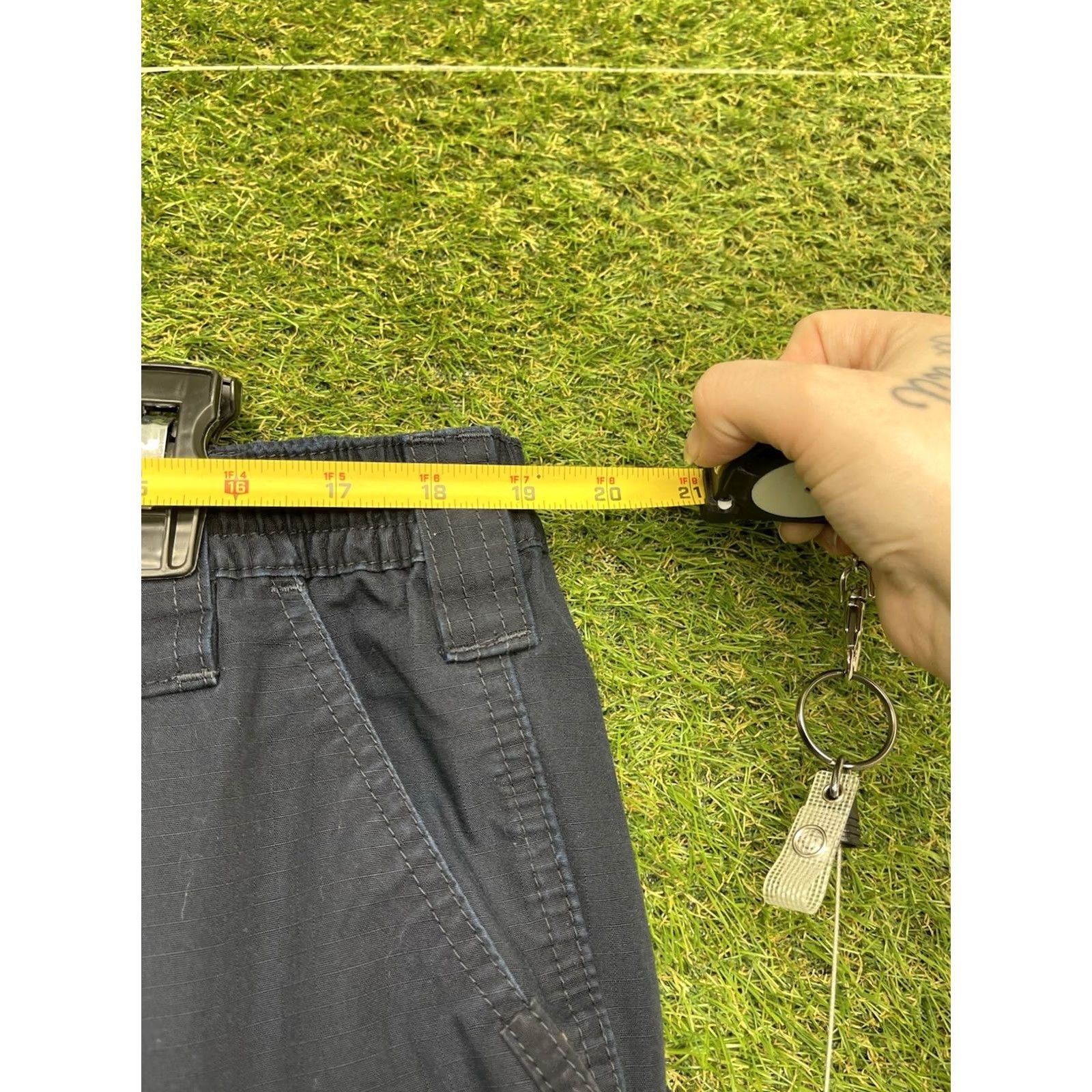 Vintage 5.11 Tactical Pants Mens 42x30 Blue Taclite Pro Cargo Ripstop Workwear Y2K Pants Size US 42 / EU 58 - 3 Thumbnail