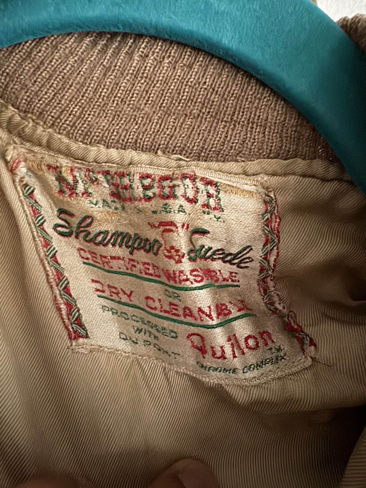 Vintage Vintage Mcgregor Suede Bomber Size US S / EU 44-46 / 1 - 2 Thumbnail
