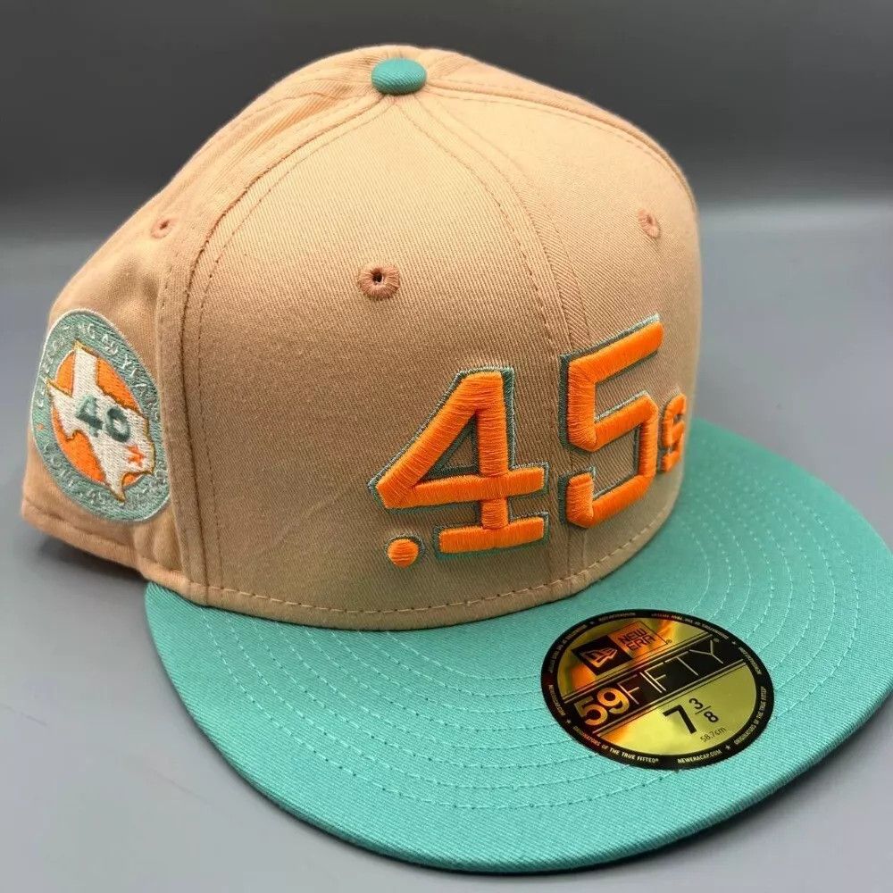New Era Houston Astros Colt 45s Hat Men 7 3/8 59Fifty New Era Fitted Size ONE SIZE - 1 Thumbnail