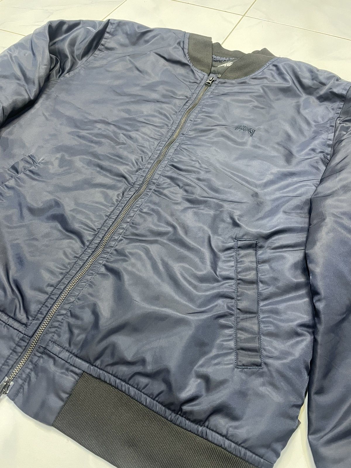 Stussy Stussy Nylon Bomber Like New Size US XL / EU 56 / 4 - 2 Thumbnail