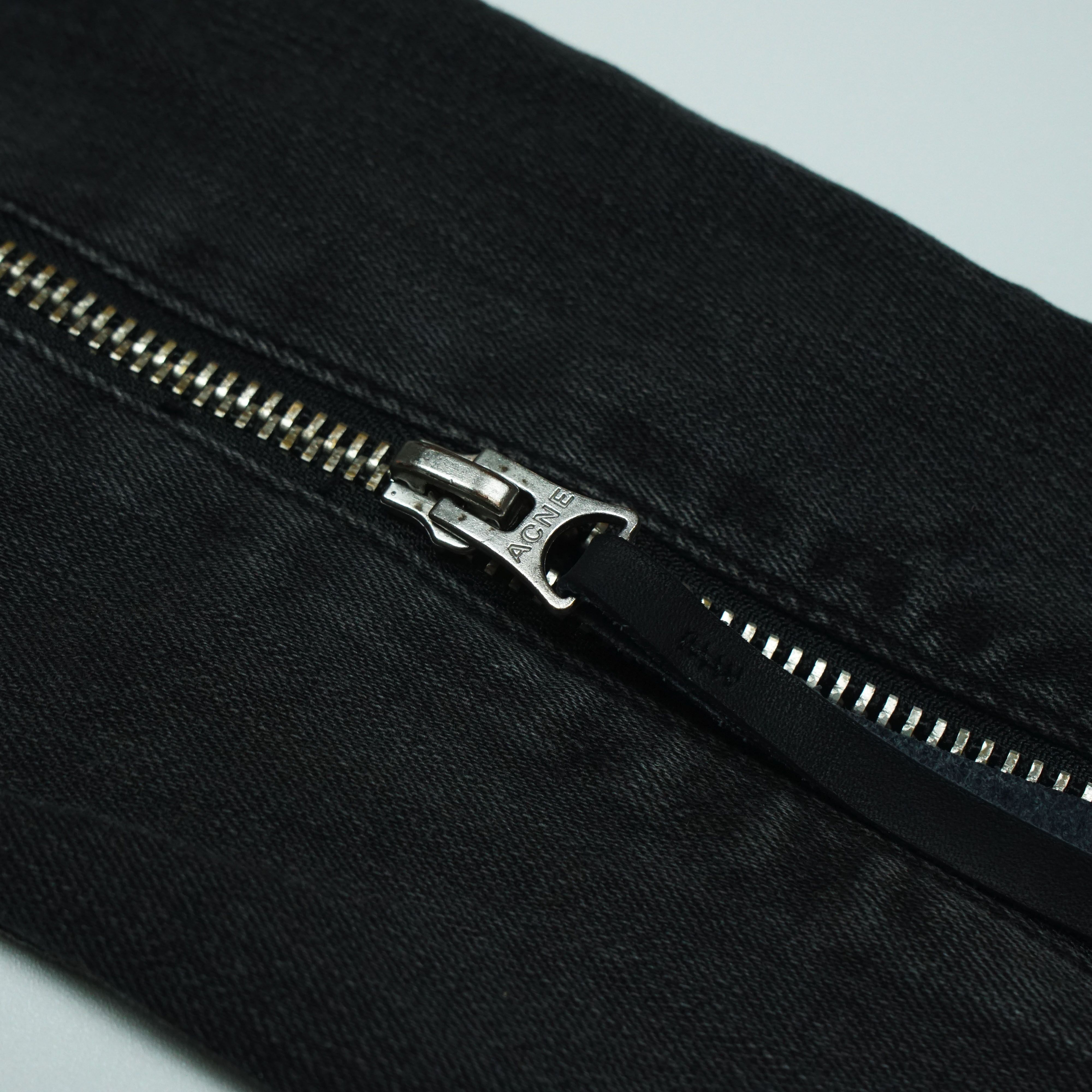 Acne Studios *NoTariff Acne Studios Skinny Zipper Leg Pants Size 25" / US 0 / IT 36 - 7 Thumbnail