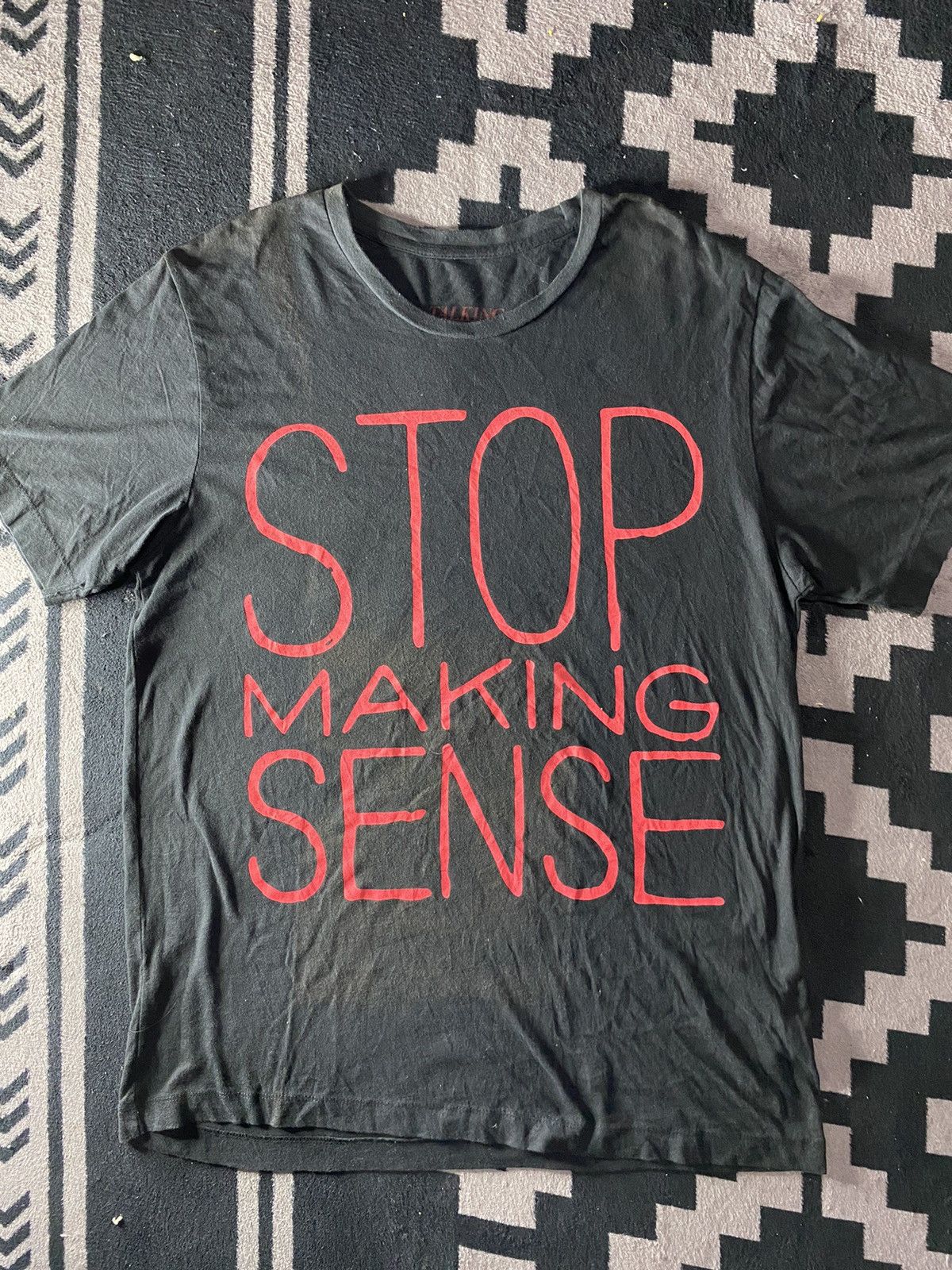 2000s talking heads tee