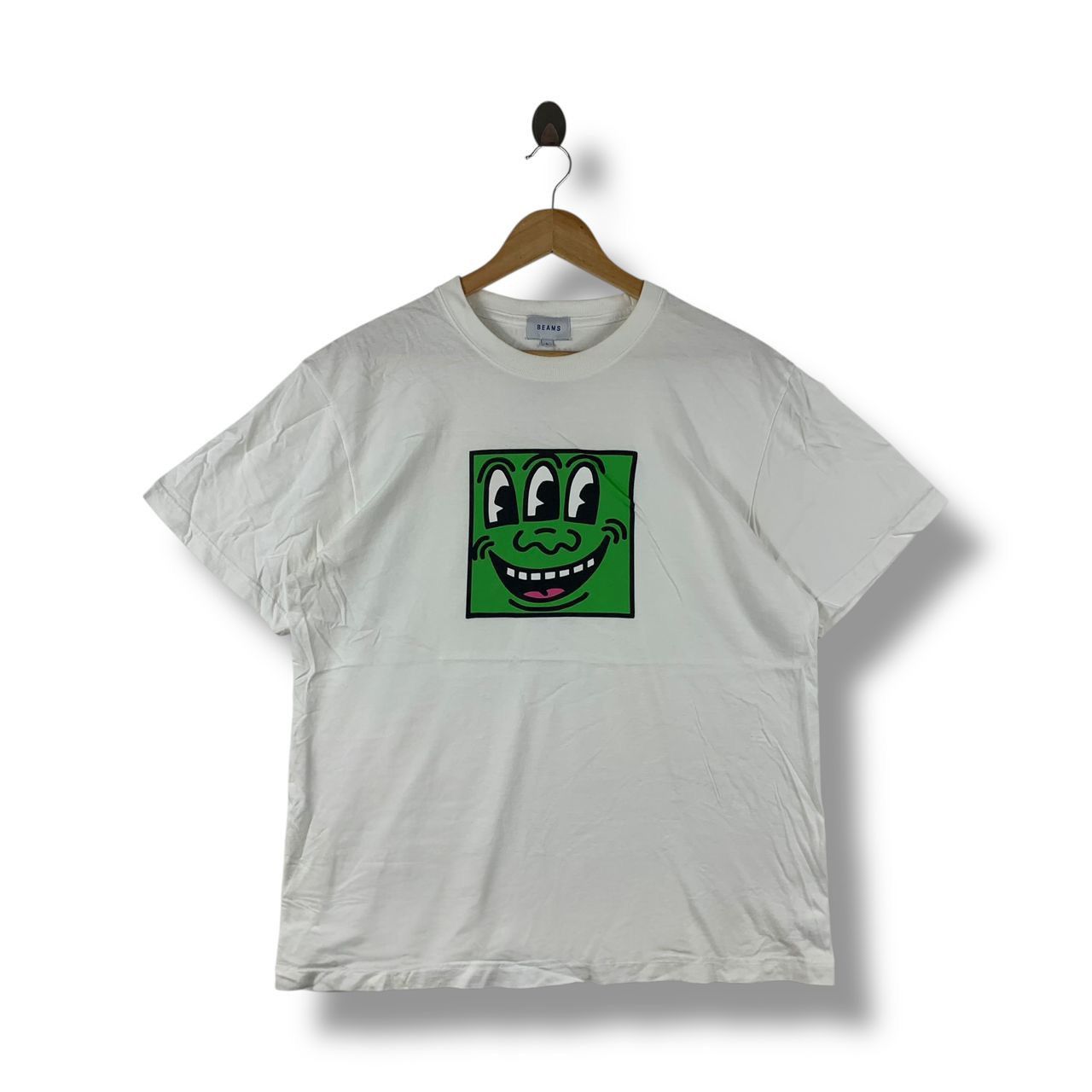 Beams Plus × Japanese Brand × Keith Haring BEAMS X KEITH HARING Art printed tee Size US L / EU 52-54 / 3 - 1 Thumbnail