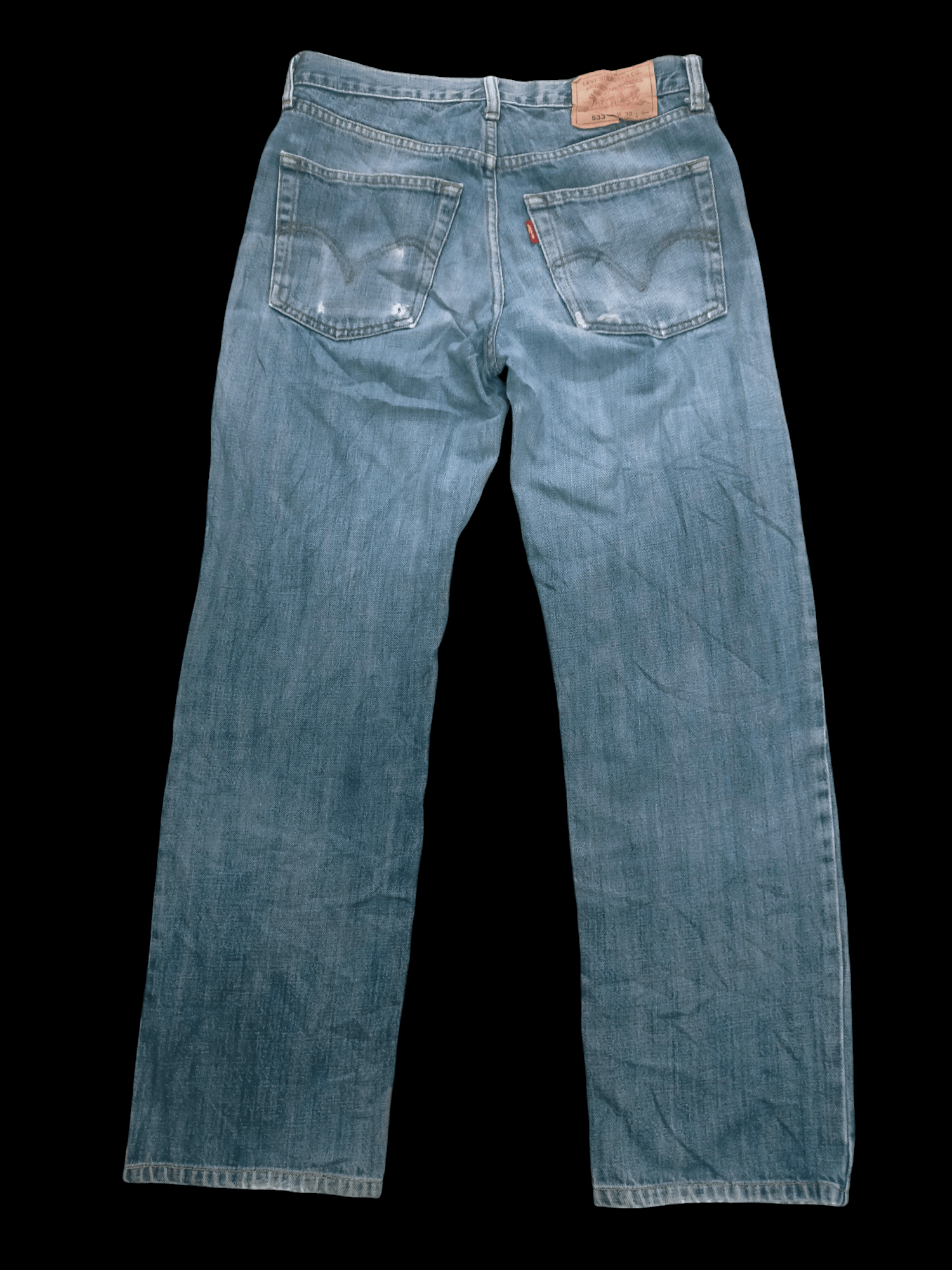 Levi's 🔥Vintage🔥 Levis 533 Washed Distressed Jeans Size US 31 - 2 Thumbnail