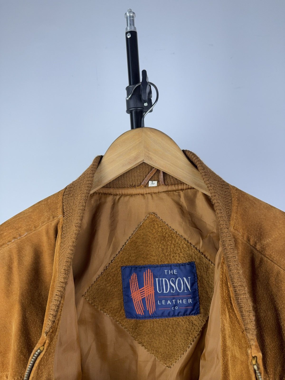 Leather Vintage Western Cowboy Leather MOTO Bomber Jacket Rock Punk Size US L / EU 52-54 / 3 - 6 Thumbnail