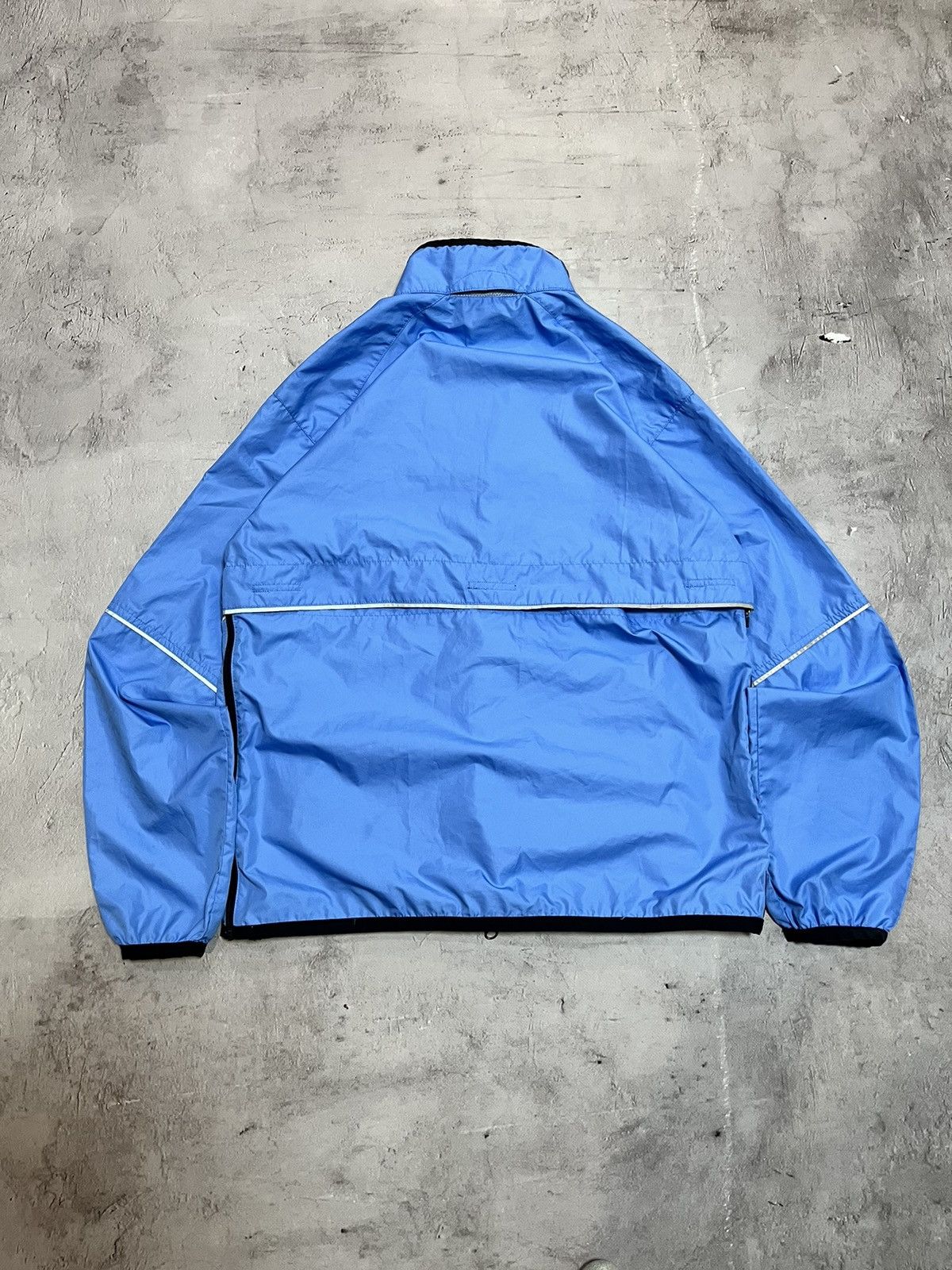 Nike × Vintage Nike Vintage Track Jacket Therma fit Y2K reflective Size US M / EU 48-50 / 2 - 2 Thumbnail