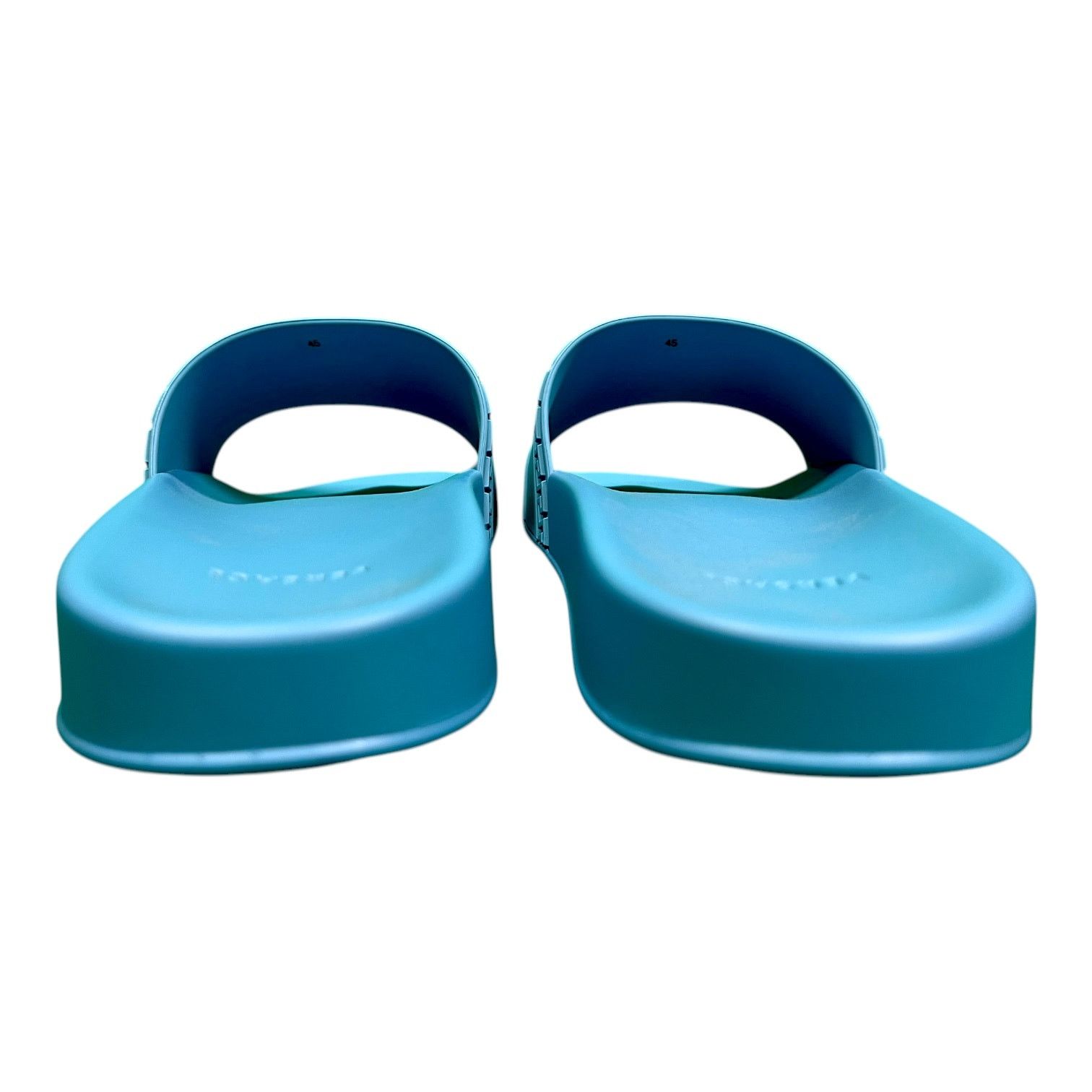 Versace Versace Palazzo Mens EU 45 US 12 Sky Medusa Blue Pool Slides Size US 12 / EU 45 - 7 Thumbnail