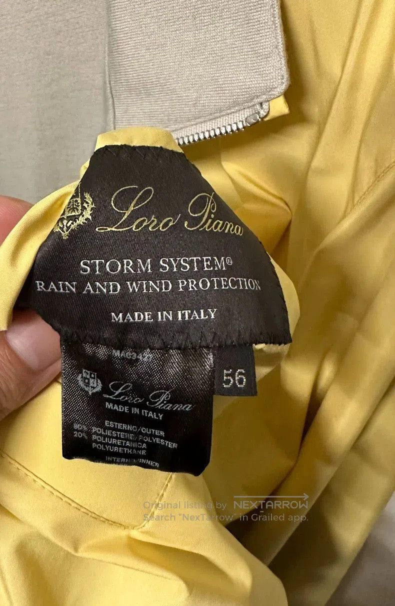 Loro Piana Loro Piana Storm System Reversible Cashmere Jacket. Size US L / EU 52-54 / 3 - 6 Thumbnail