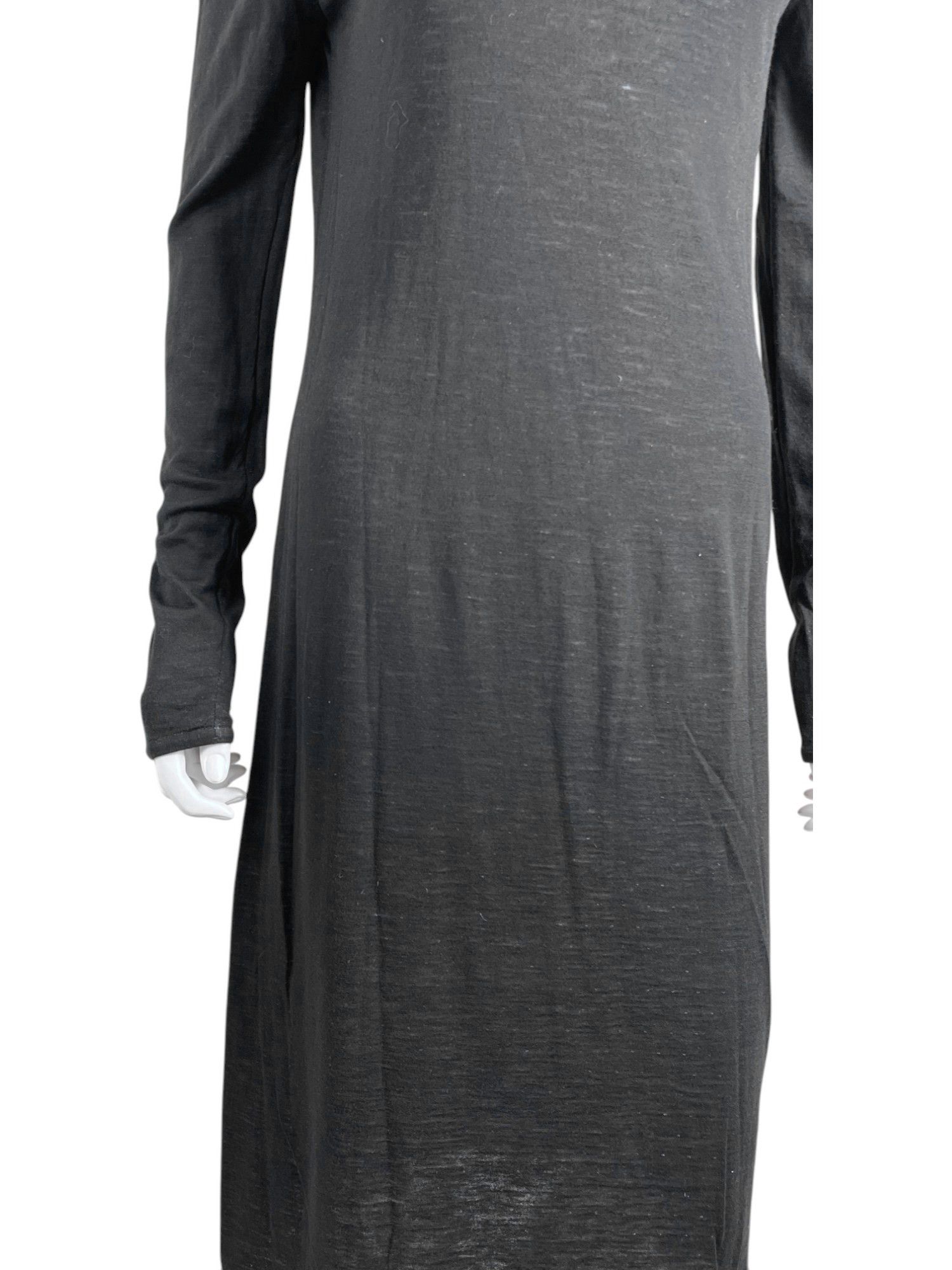 Chanel 1980's Black Turtlenecked Longsleeves Dress Size M / US 6-8 / IT 42-44 - 6 Thumbnail