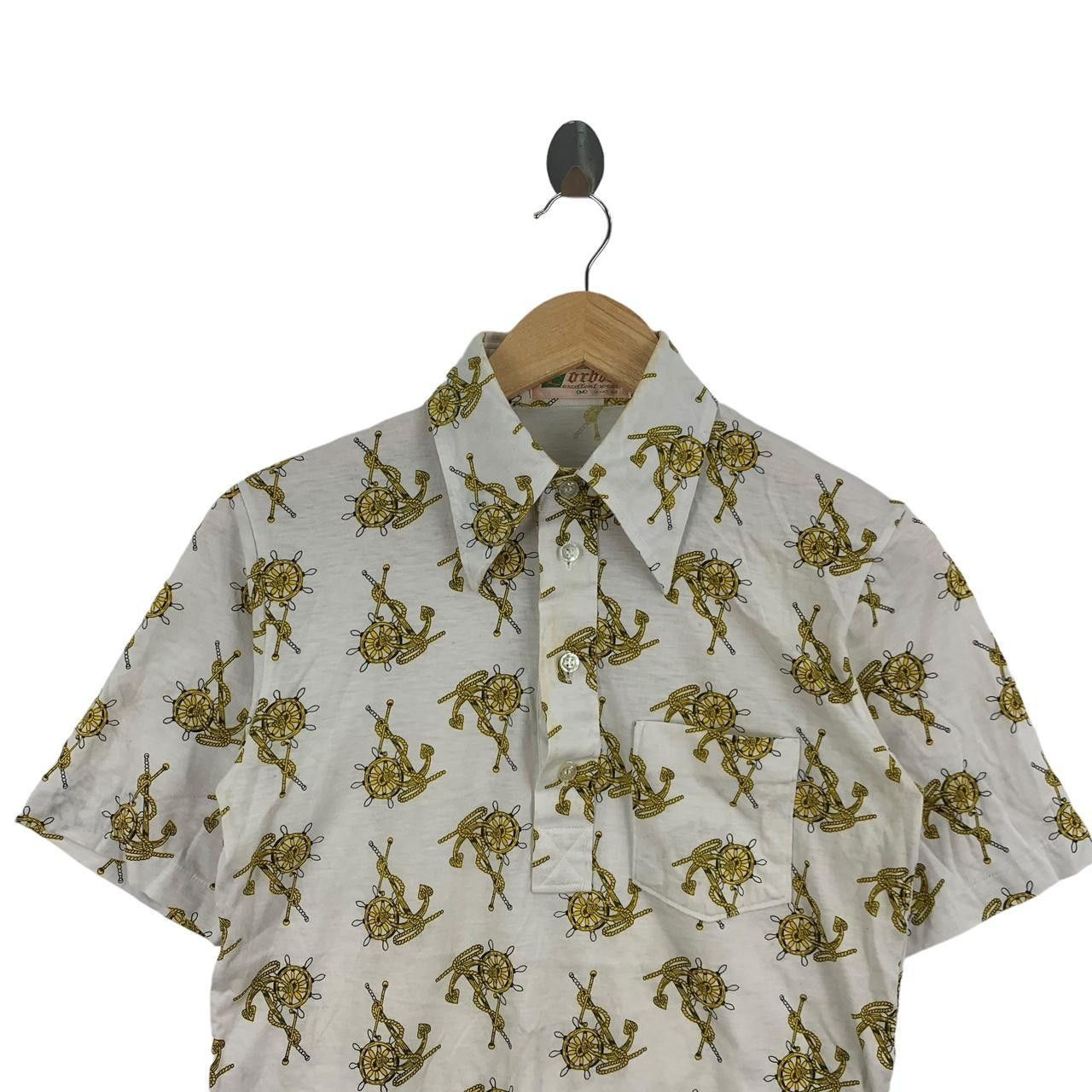 Vintage Vintage 80’ ZORBON PARIS BAROQUE Polo Tee Shirt Size US M / EU 48-50 / 2 - 2 Thumbnail