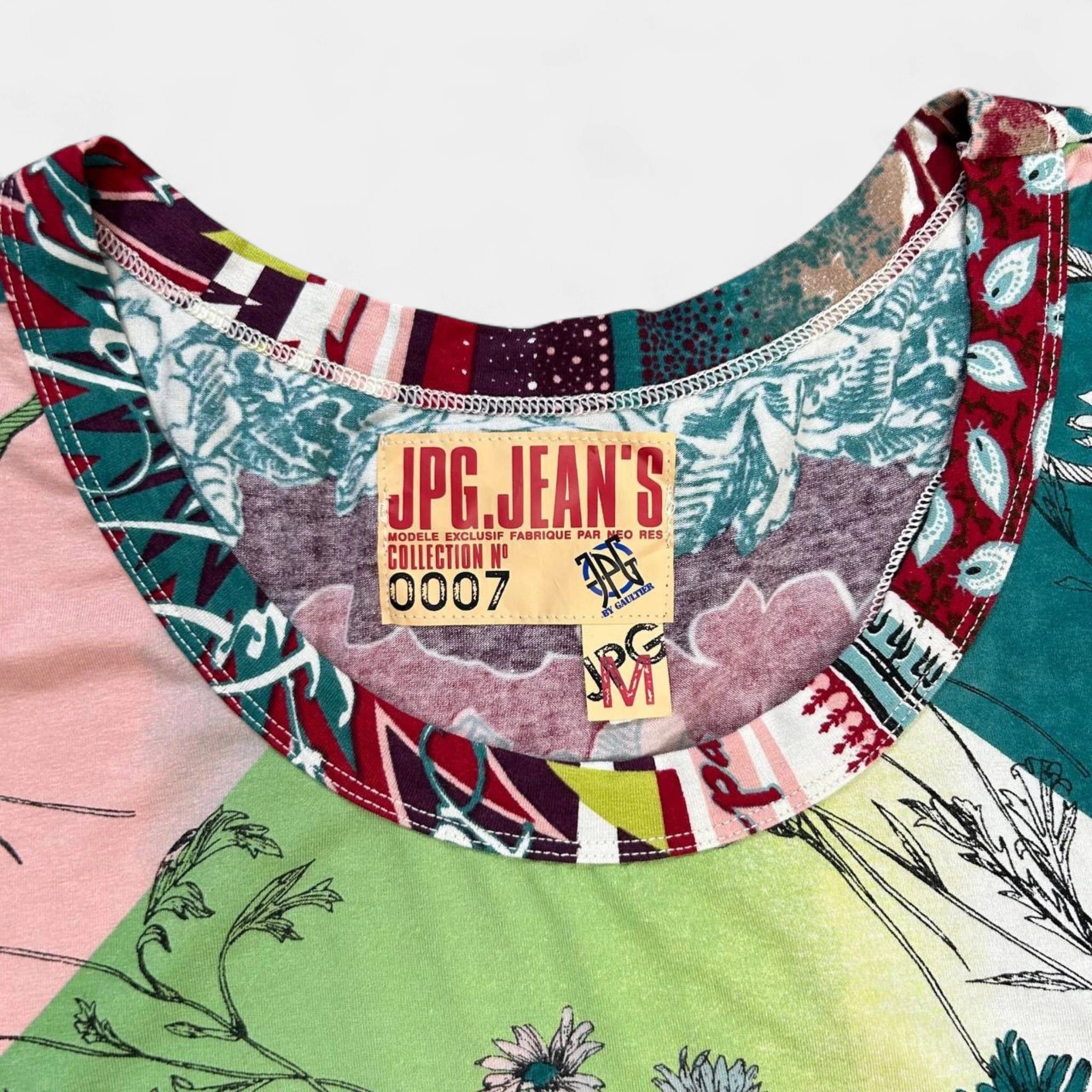 Jean Paul Gaultier Jean Paul Gaultier Floral Floral Tank Top Size M / US 6-8 / IT 42-44 - 4 Thumbnail