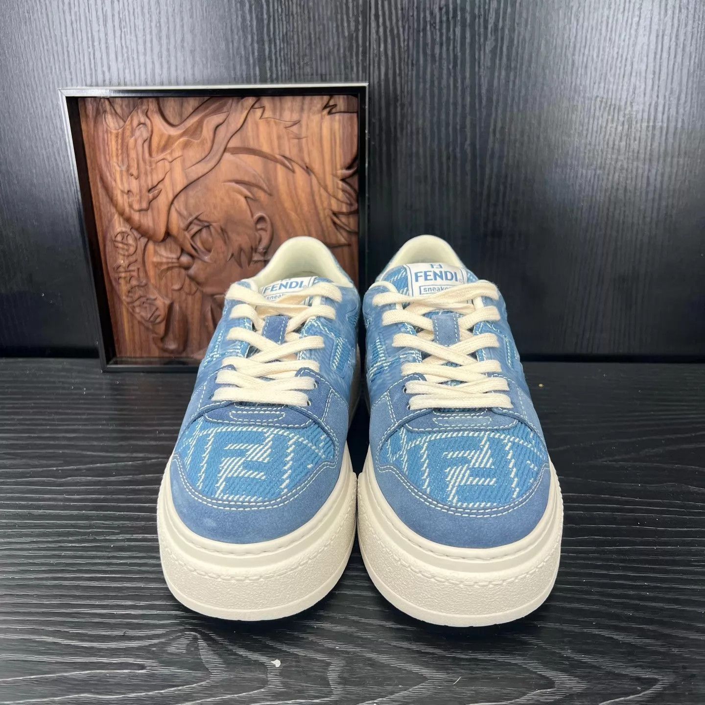 Fendi Fendi Match Light Blue 'Pantone' 37.5 99 New Size US 7 / IT 37 - 4 Thumbnail