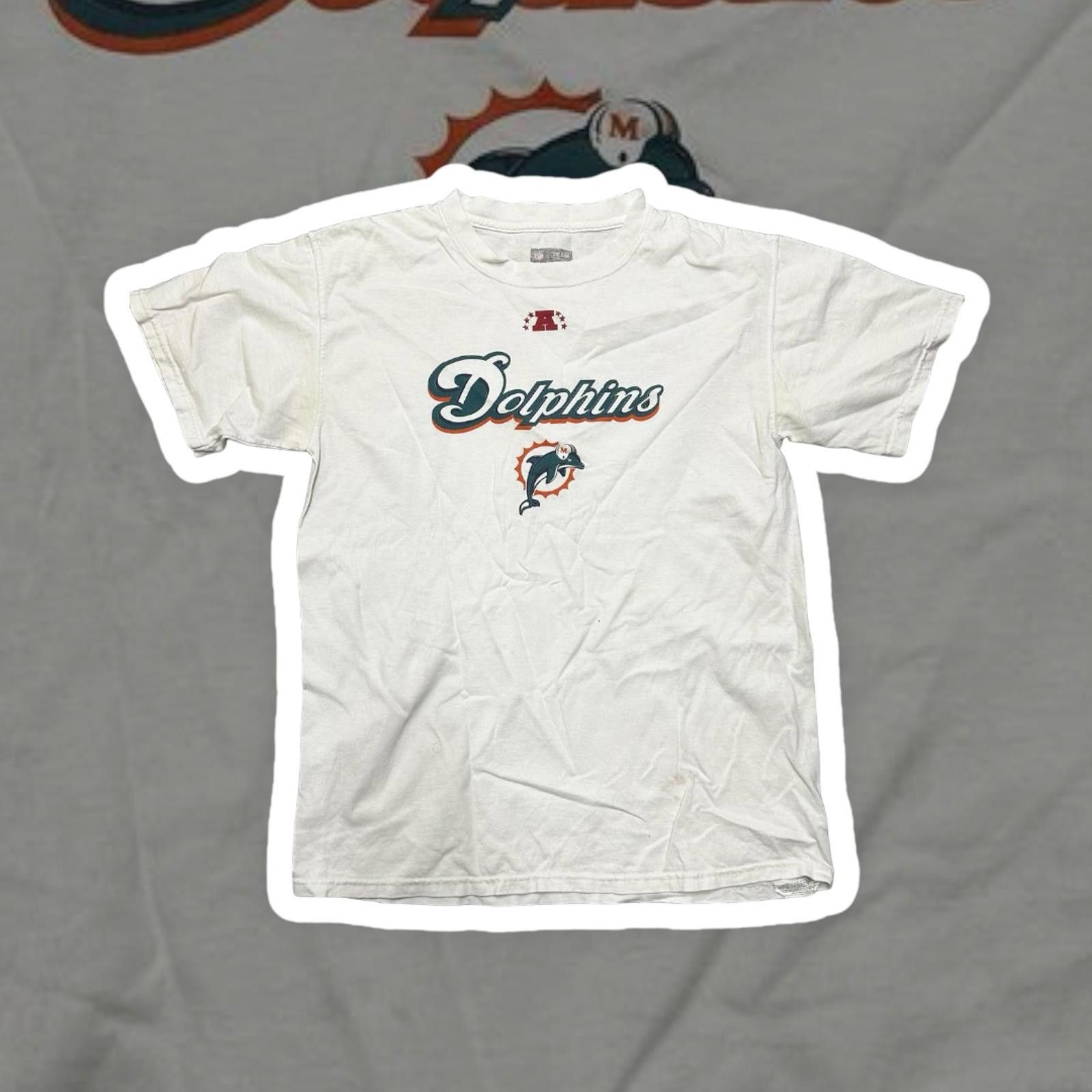 NFL Miami Dolphins Vintage T-Shirt - Classic NFL Fanwear Size US M / EU 48-50 / 2 - 1 Thumbnail