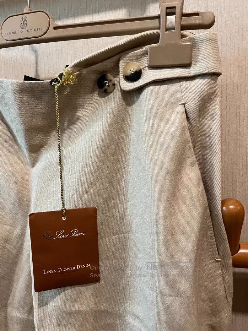 Loro Piana Loro Piana 2024 Linen Skirt Size 28" / US 6 / IT 42 - 3 Thumbnail