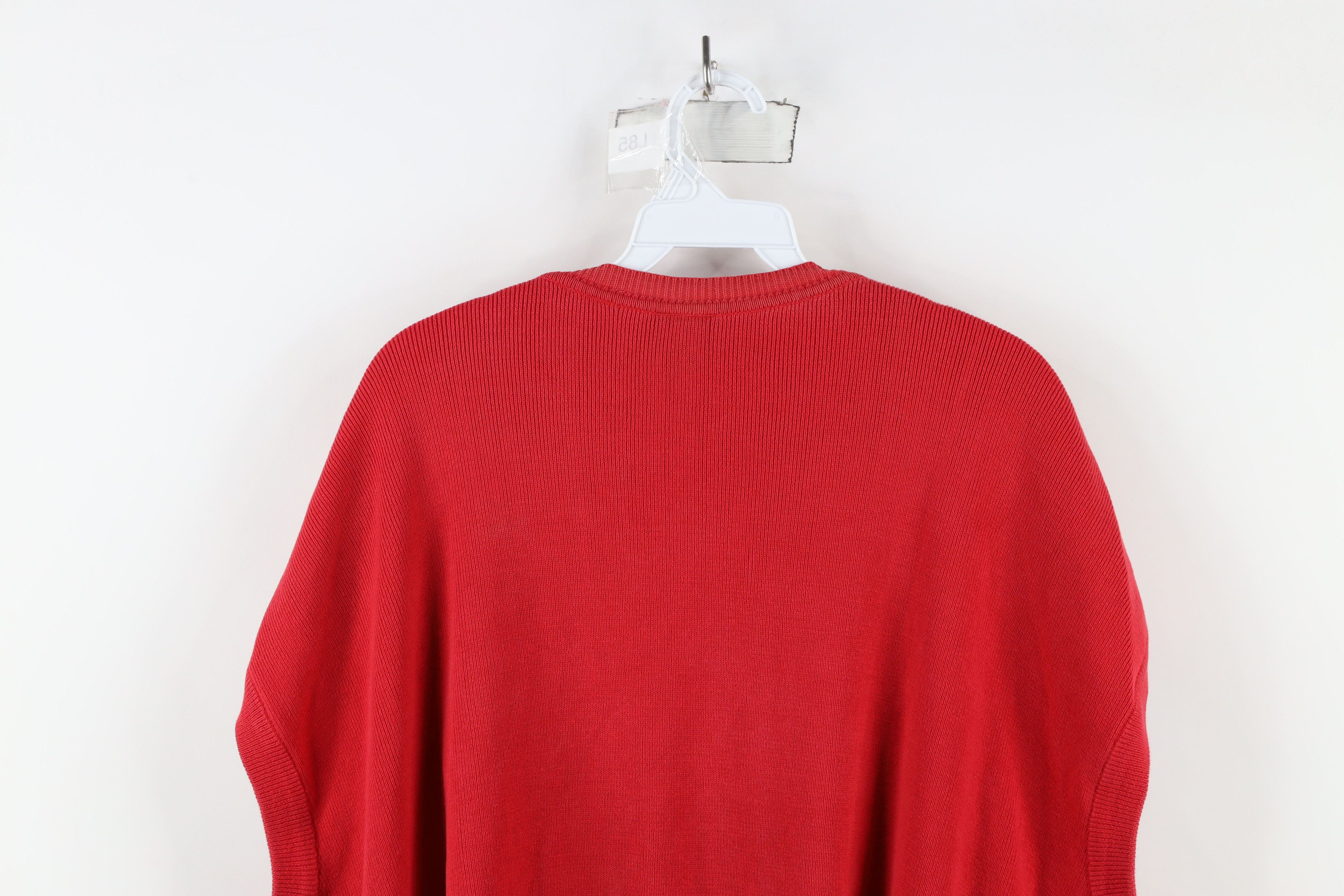 Nike × Vintage Vintage Nike Mini Swoosh Ohio State University Sweater Vest Size US XXL / EU 58 / 5 - 10 Thumbnail