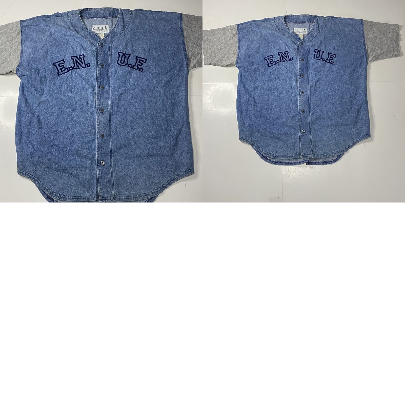 Denime VINTAGE ENUF Internationale Shirt Size US S / EU 44-46 / 1 - 10 Thumbnail