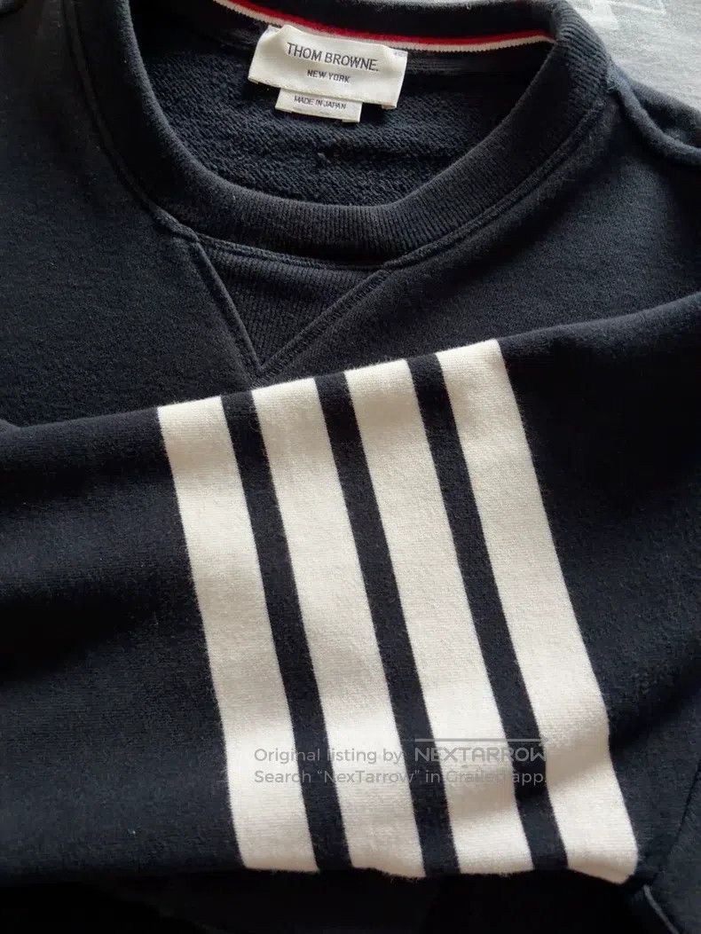 Other Thom Browne Blue Navy Hoodie Size US L / EU 52-54 / 3 - 3 Thumbnail