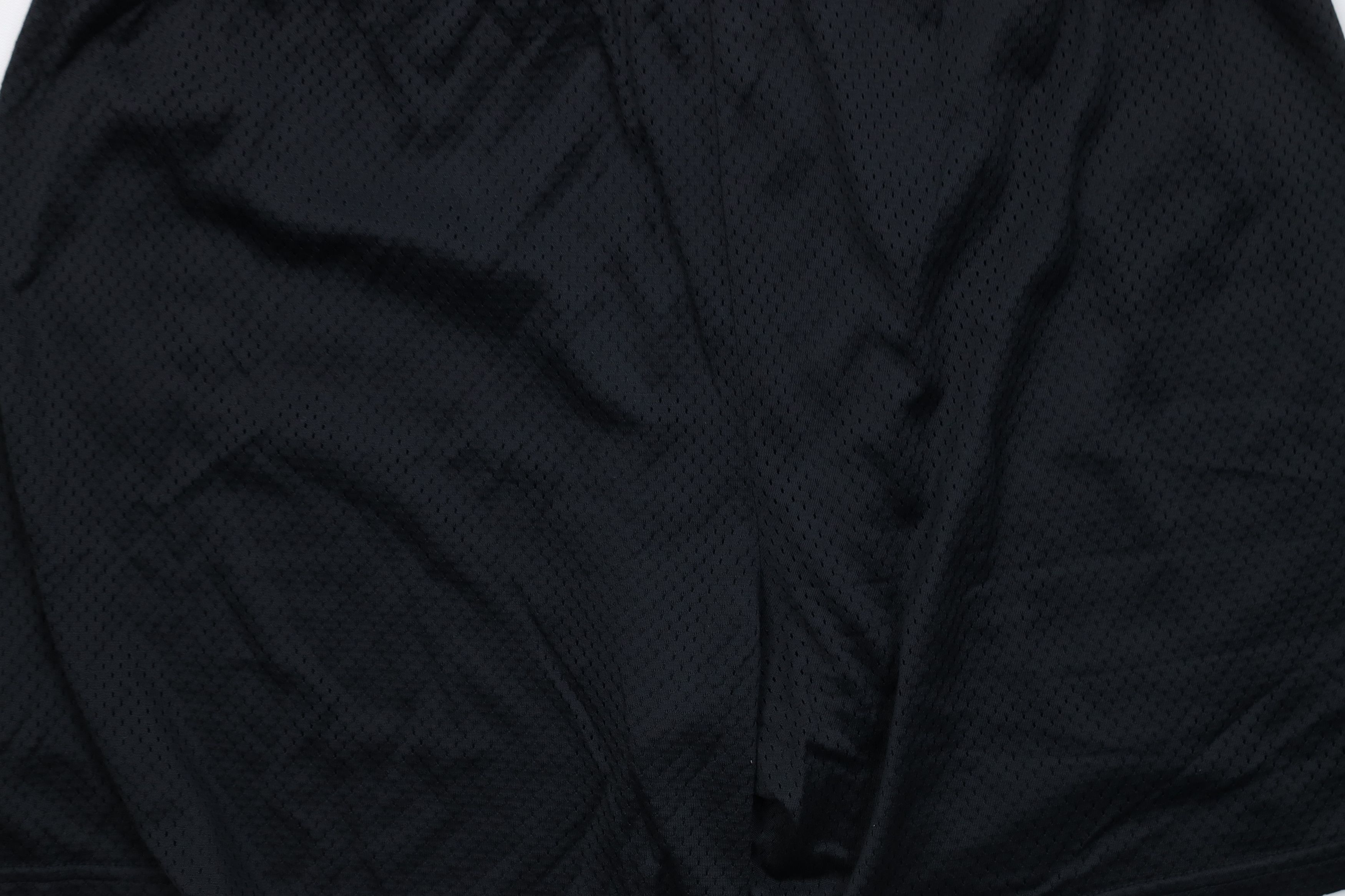 Reebok Vintage 90s Reebok Above Knee Mesh Shorts Black Polyester Size US 34 / EU 50 - 9 Thumbnail