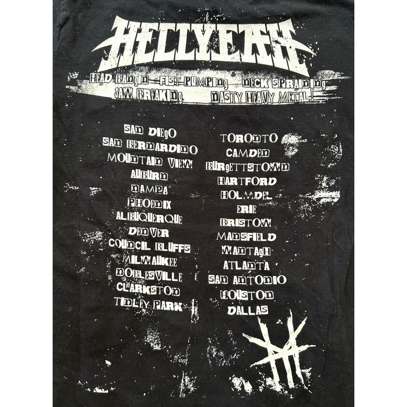 Vintage Hellyeah T-Shirt Women S Concert Black Size Small Size S / US 4 / IT 40 - 4 Thumbnail