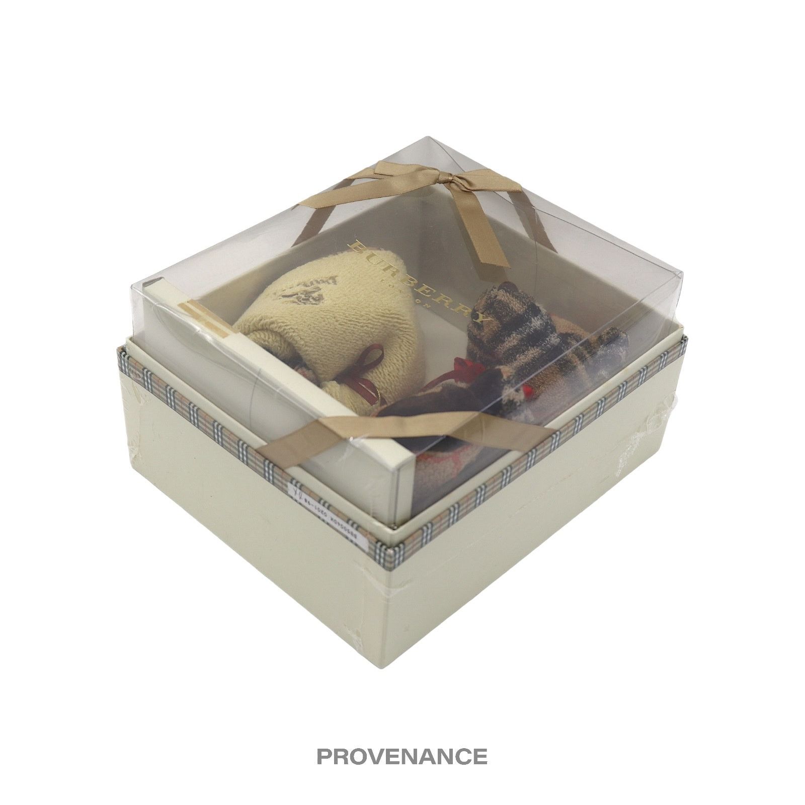 Burberry 🔴 Burberry Teddy Bear Towel Gift Box Set- Nova Check 2000 Size ONE SIZE - 4 Thumbnail