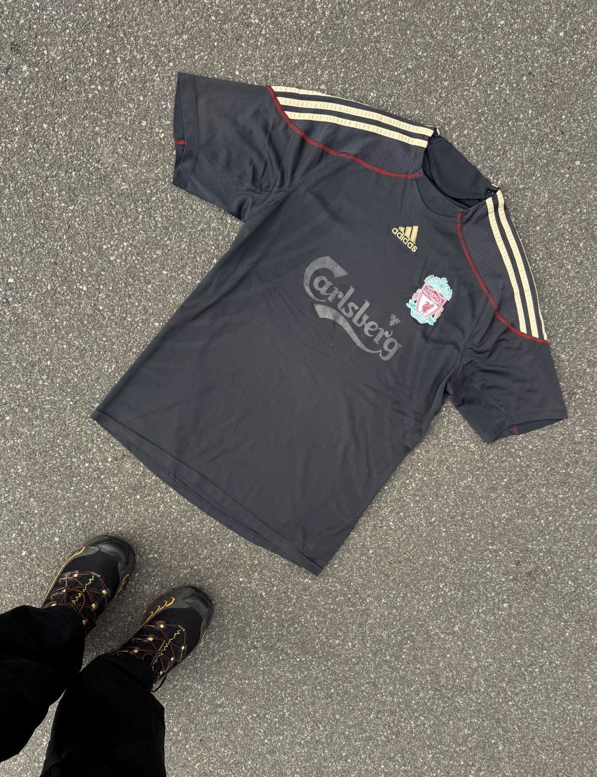 Adidas Vintage Y2K Liverpool 2009 Soccer Rare Blokecore Jersey Size US M / EU 48-50 / 2 - 9 Thumbnail
