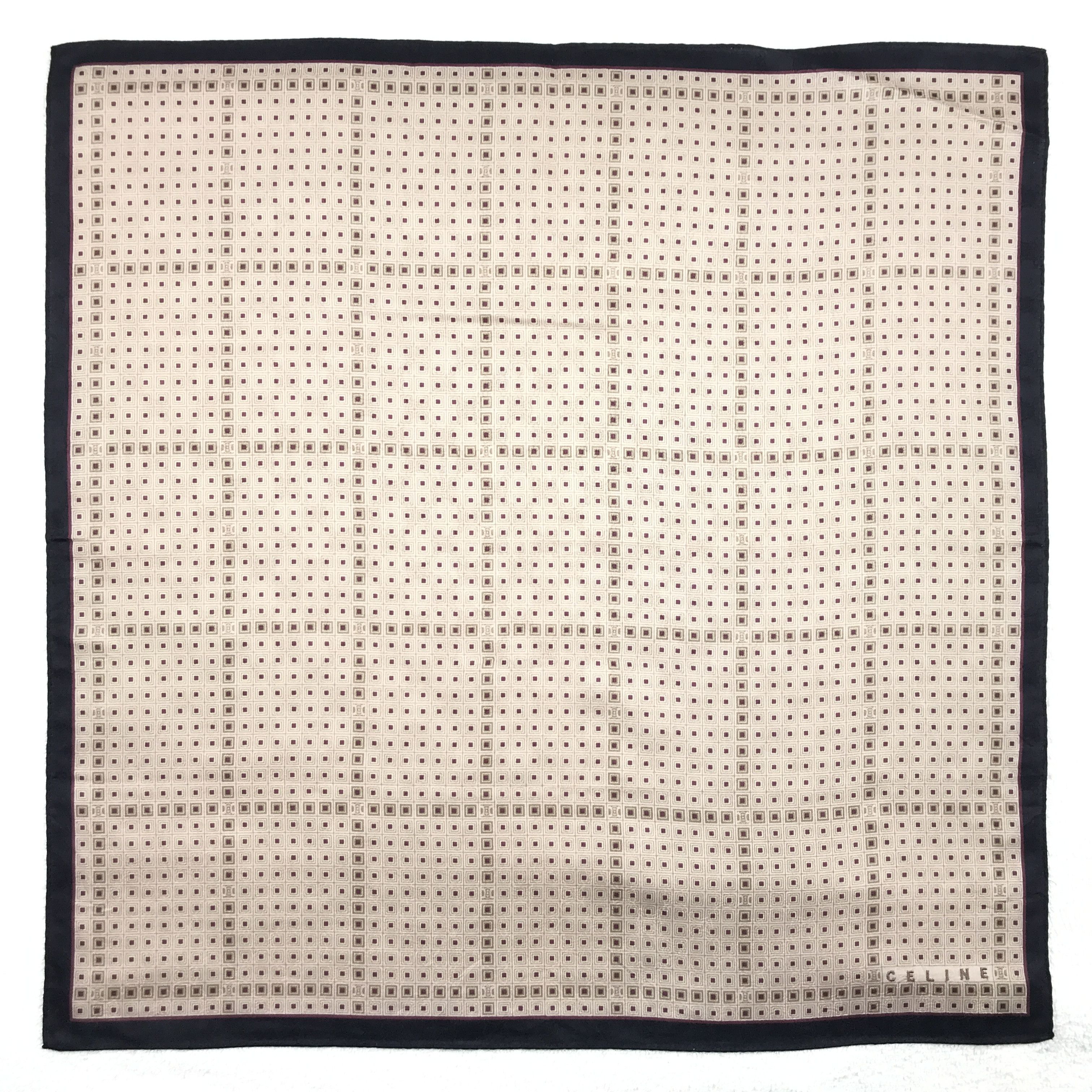 Celine × Vintage Vintage Celine Bandana Neckerchief Handkerchief Size ONE SIZE - 1 Thumbnail