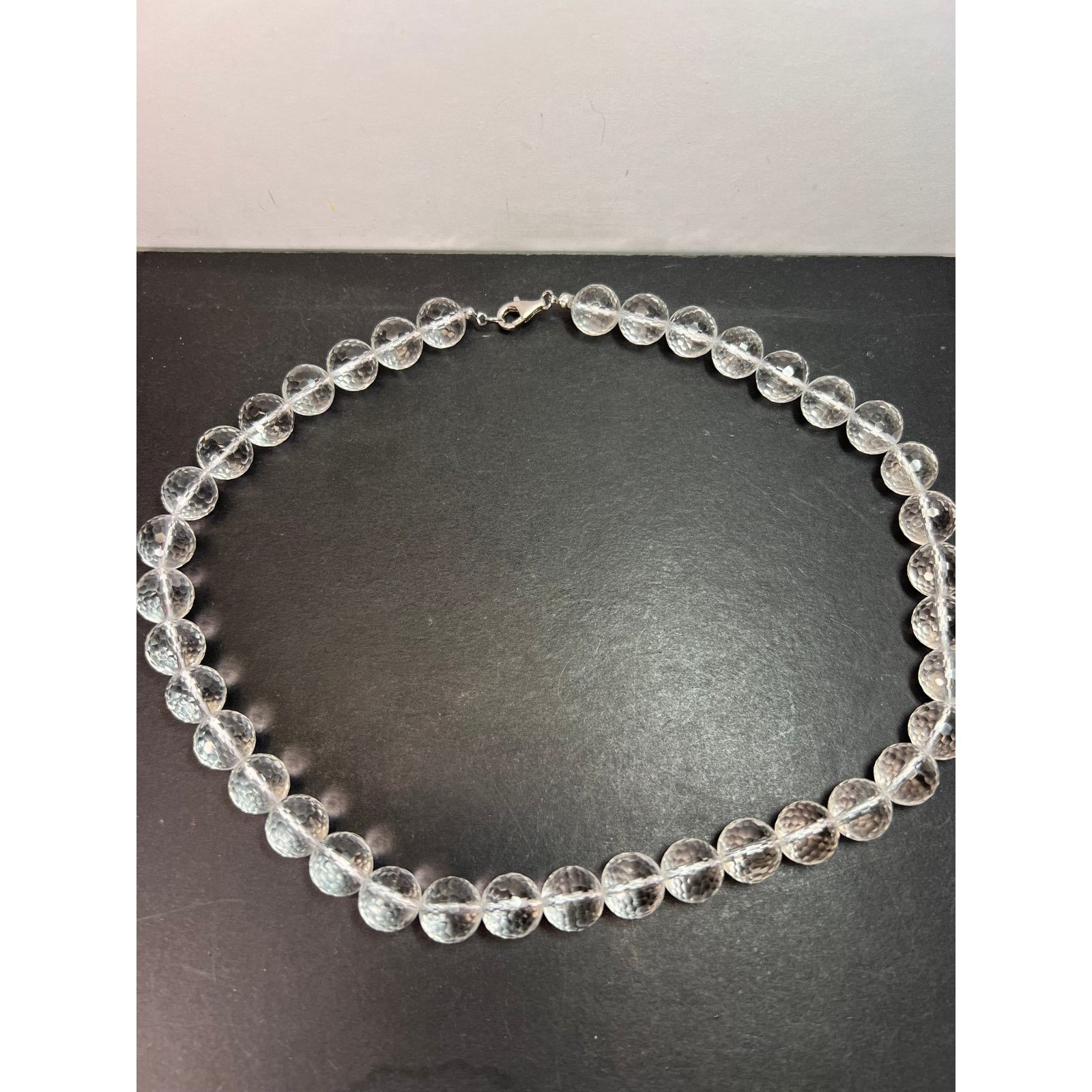 Other Clear quartz necklace with sterling silver clasp Size ONE SIZE - 3 Thumbnail