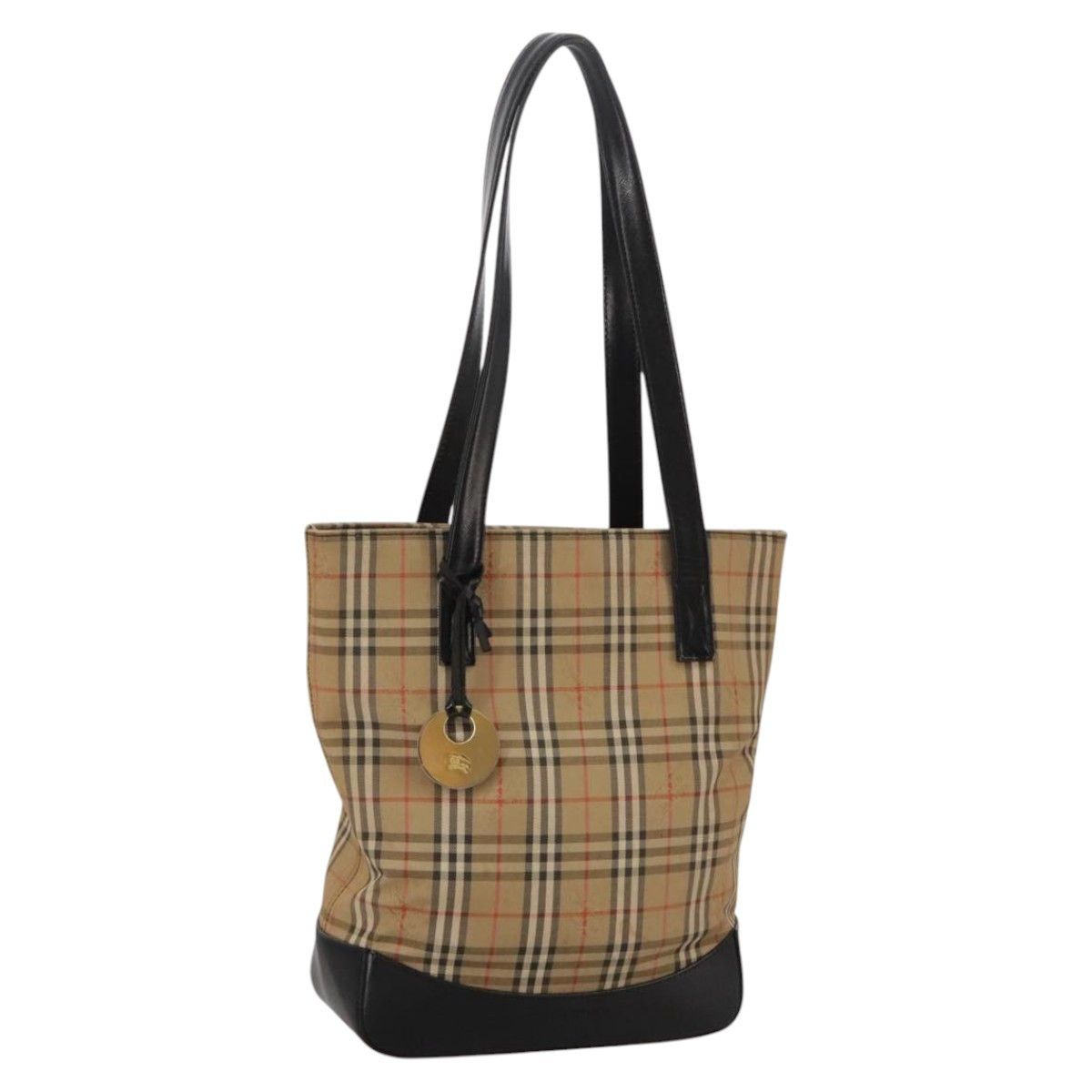 Burberry Burberry Nova Check Tote Leather Size ONE SIZE - 1 Thumbnail
