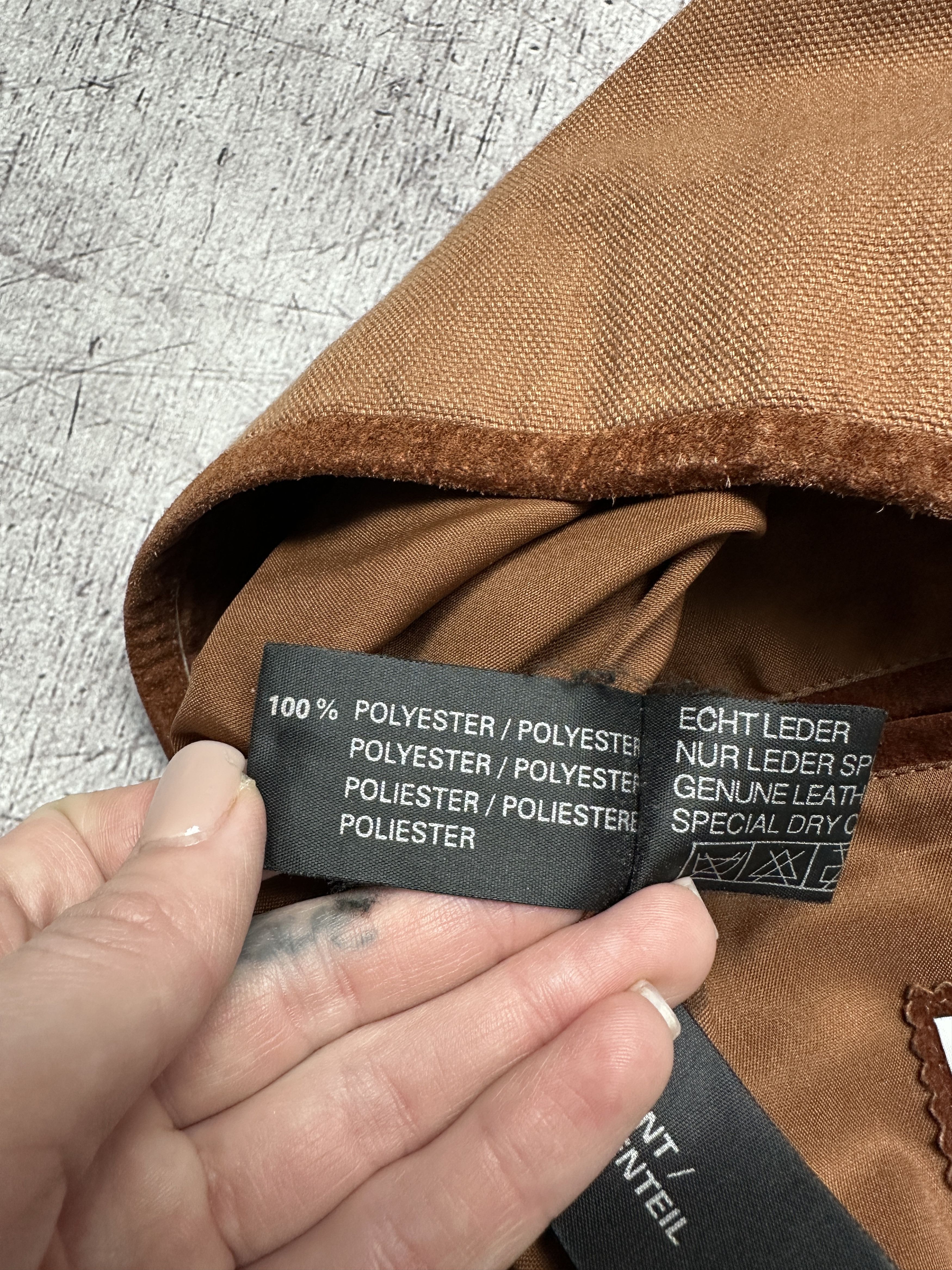 Genuine Leather Genuine Leather Vintage Mens Multi Pockets Vest Size US M / EU 48-50 / 2 - 9 Thumbnail