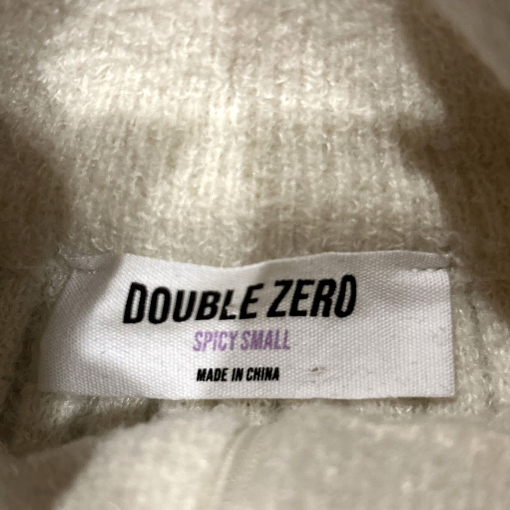 Vintage Double Zero Sweater Long Sleeve 1/4 Zip Knit Nylon Blend Ivory Women S Size Small Pullover Vintage No Size S / US 4 / IT 40 - 3 Thumbnail