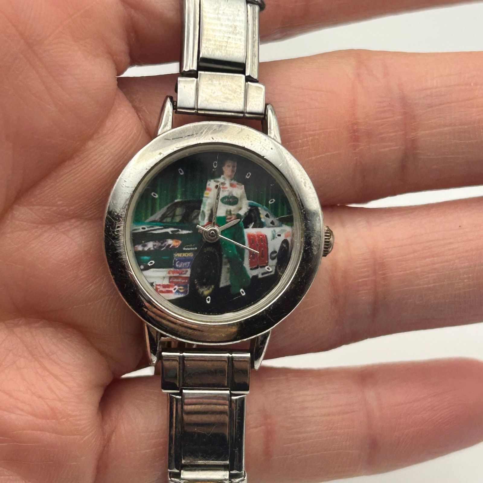 NASCAR NASCAR Collectible Watch Silver-tone Women’s Watch Size ONE SIZE - 6 Thumbnail