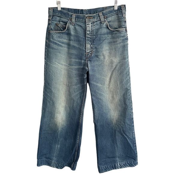 Vintage 70s Howick Riders Wider Straight Leg Jeans - 32 x 27" 🇨🇦 Size US 32 / EU 48 - 1 Thumbnail