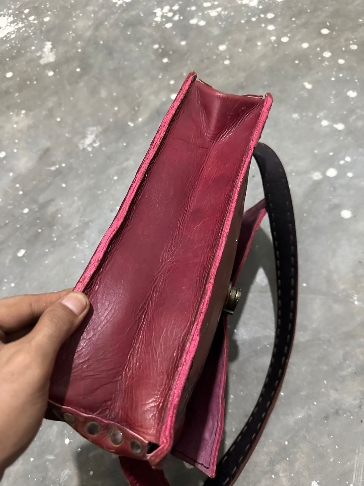 Beautiful Art Leather Bag