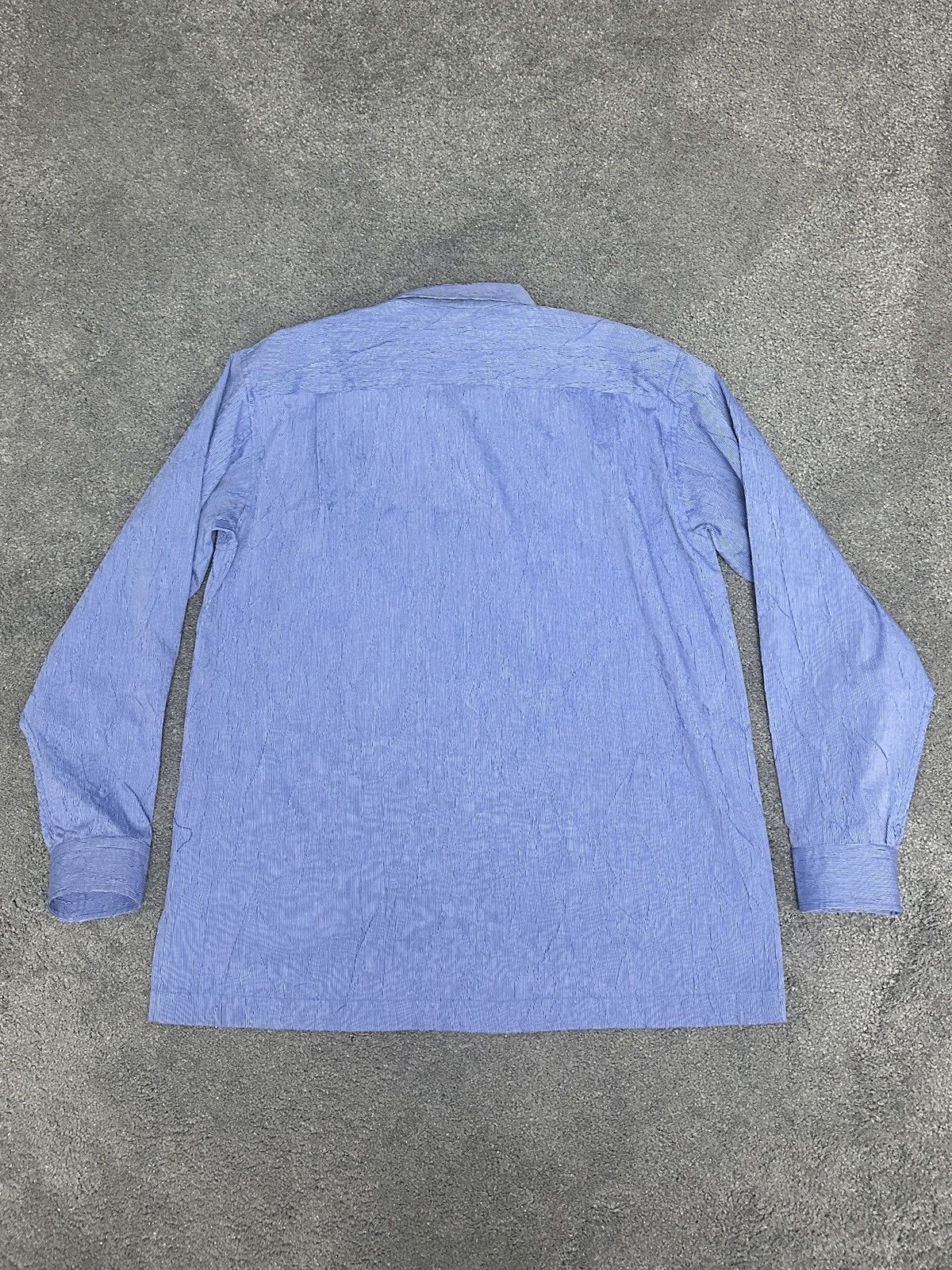 Issey Miyake Issey Miyake Striped Shirt Pleated Design Size US L / EU 52-54 / 3 - 3 Thumbnail