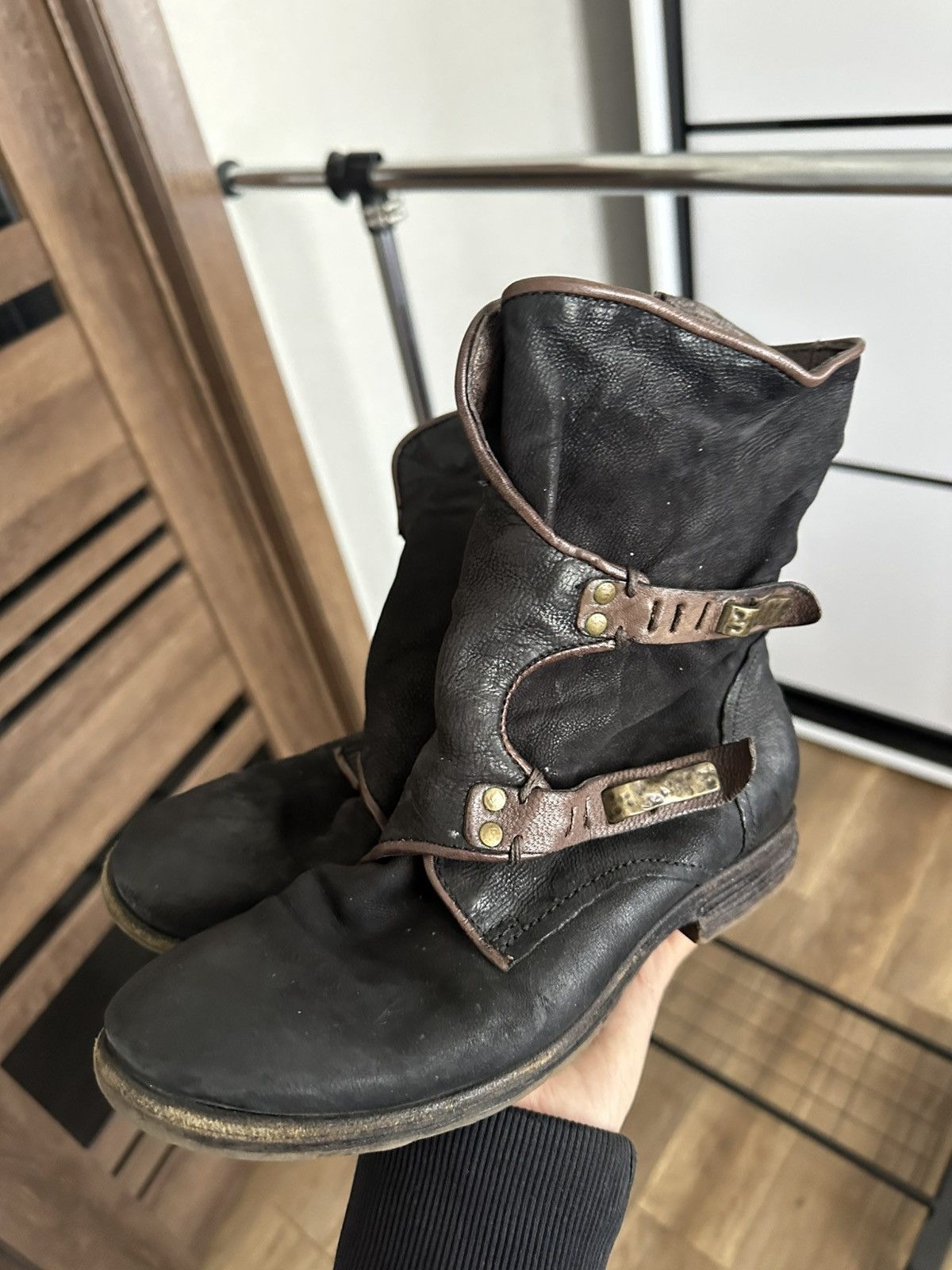 A.S.98 AS 98 Airstep Vintage High Top Boots Shoes Avant Garde Size US 5 / EU 37 - 3 Thumbnail