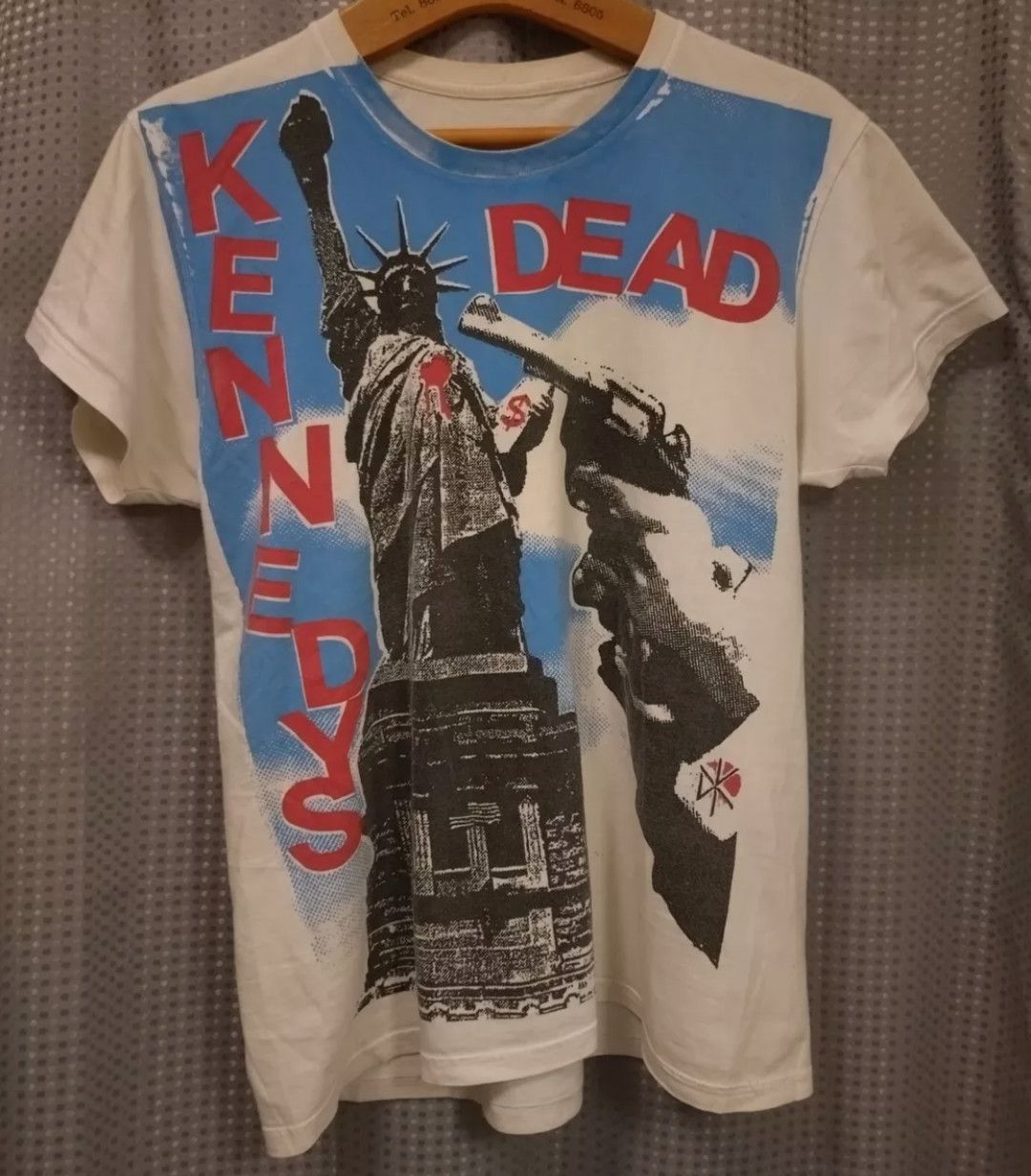 Band Tees × Vintage DEAD KENNEDY'S full print FIFTH COLUMN punk shirt Size US S / EU 44-46 / 1 - 1 Thumbnail