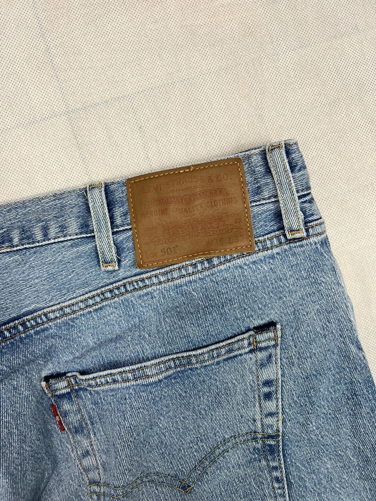 Levi's × Levi's Vintage Clothing Pants Levi’s 501 baby blue 38/32 jeans Size US 38 / EU 54 - 3 Thumbnail